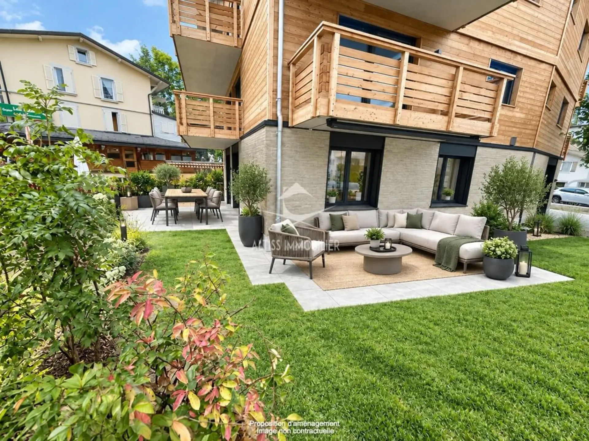 Appartement mit neuer Terrasse