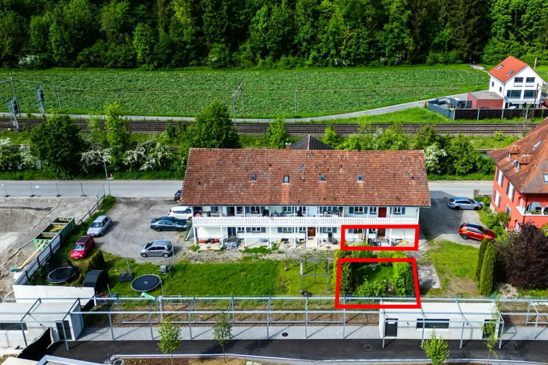 Renovierte 3.5-Zimmer-Wohnung mit Gartenanteil nahe der Thur