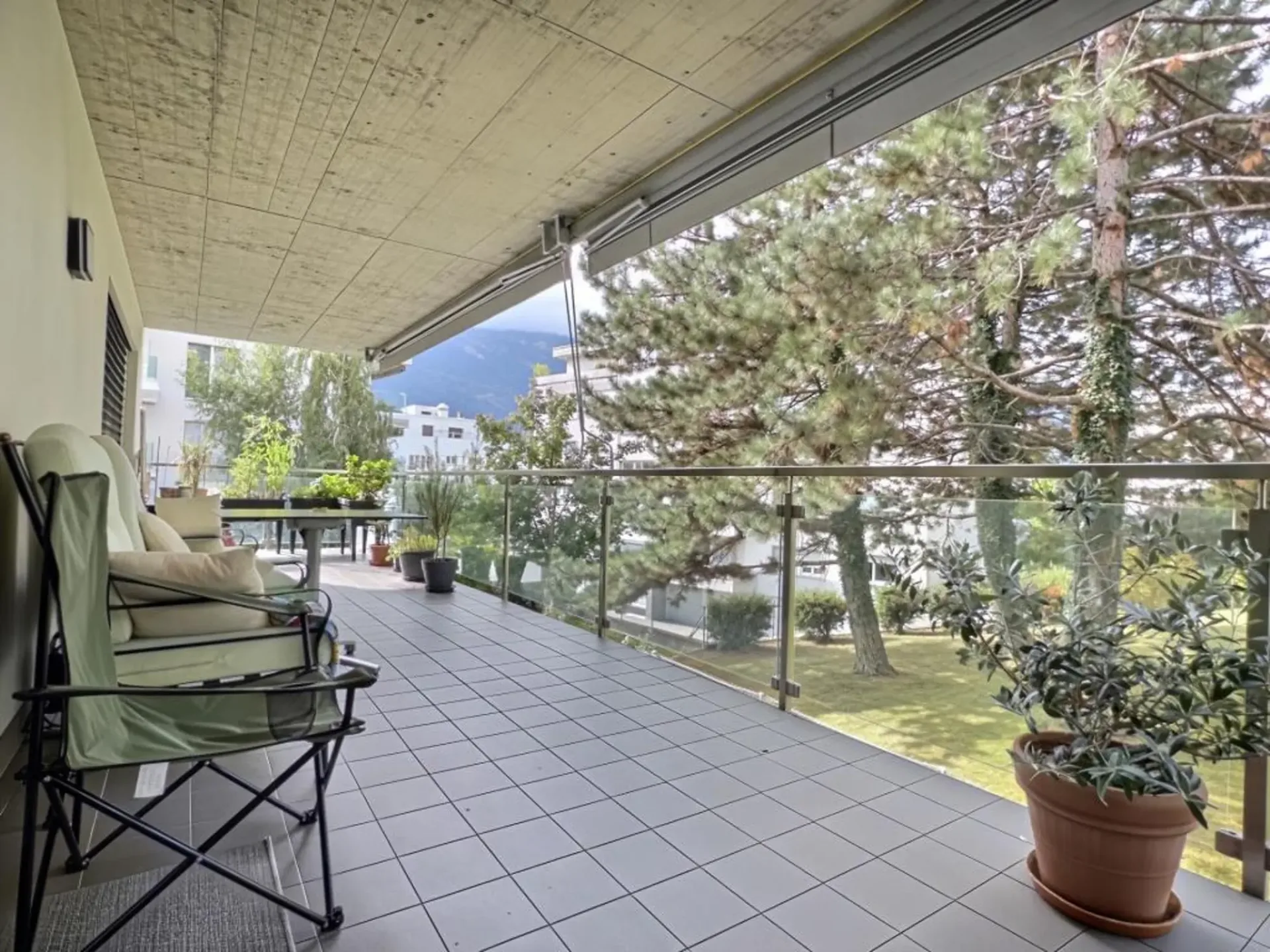Ampio 3½ locali con balcone coperto di 27 m2