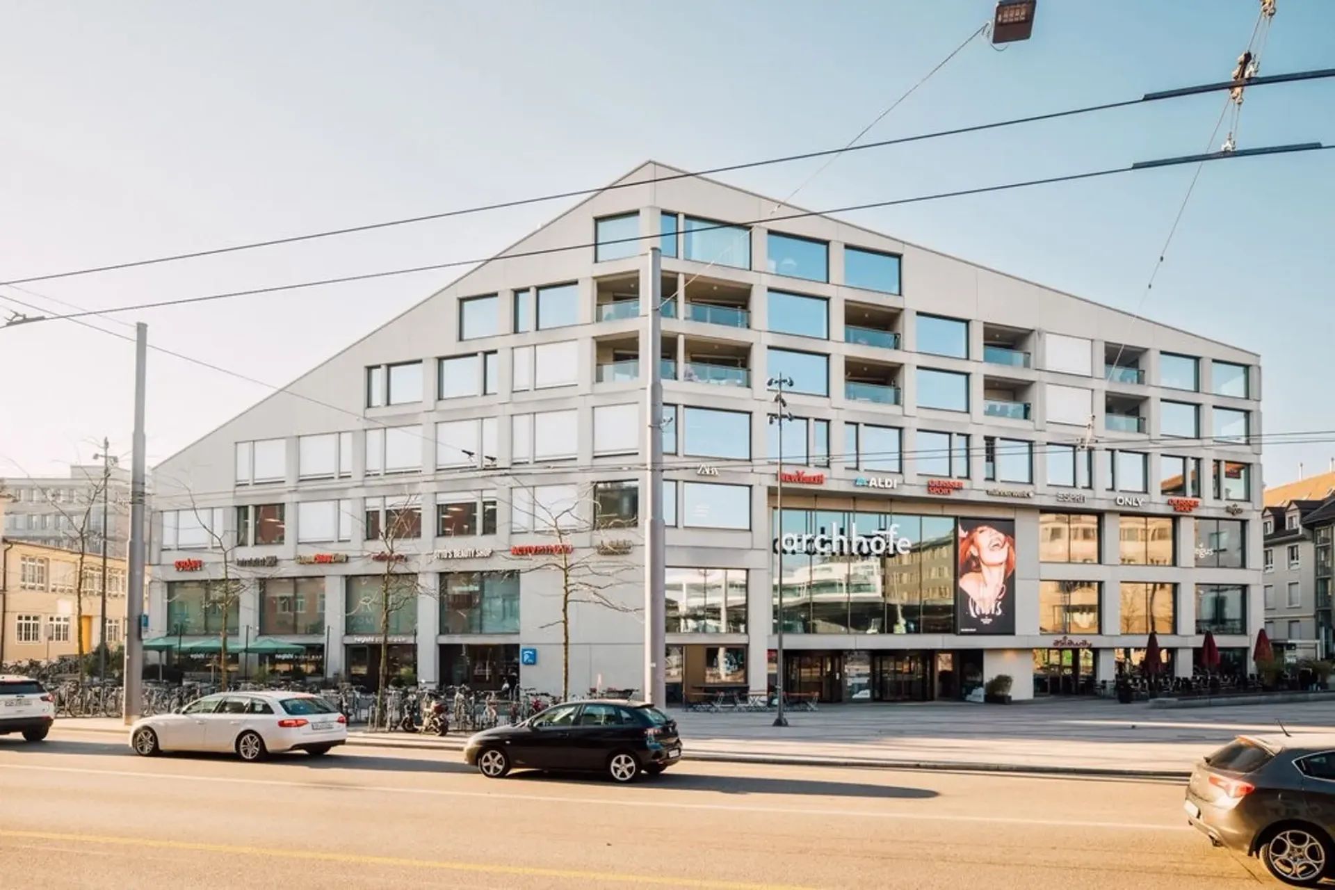 Votre entrepôt dans les Archhöfe directement à la gare