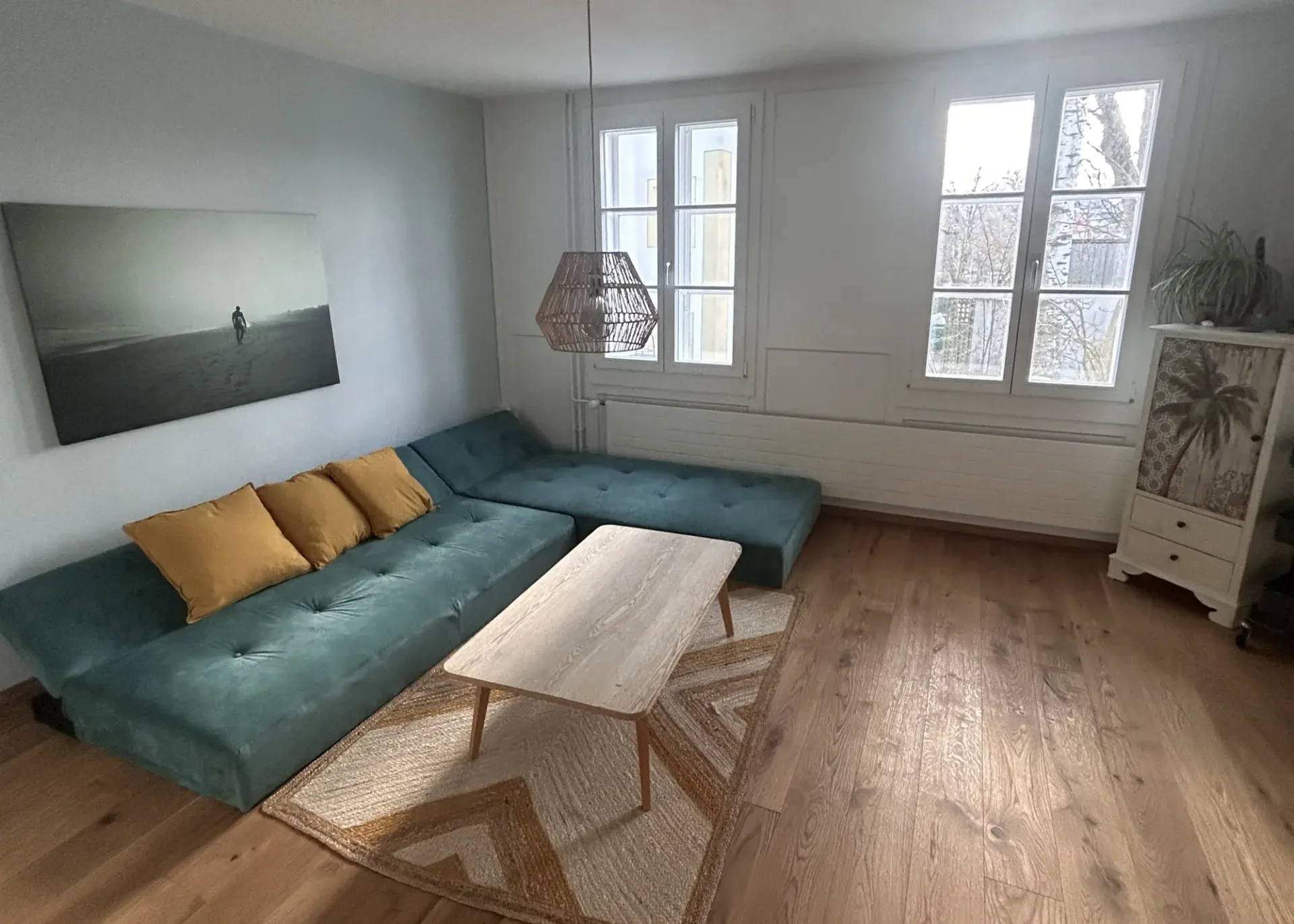 5 ZIMMER-HAUS IN UEBERSTORF (FR), MÖBLIERT, TEMPORÄR