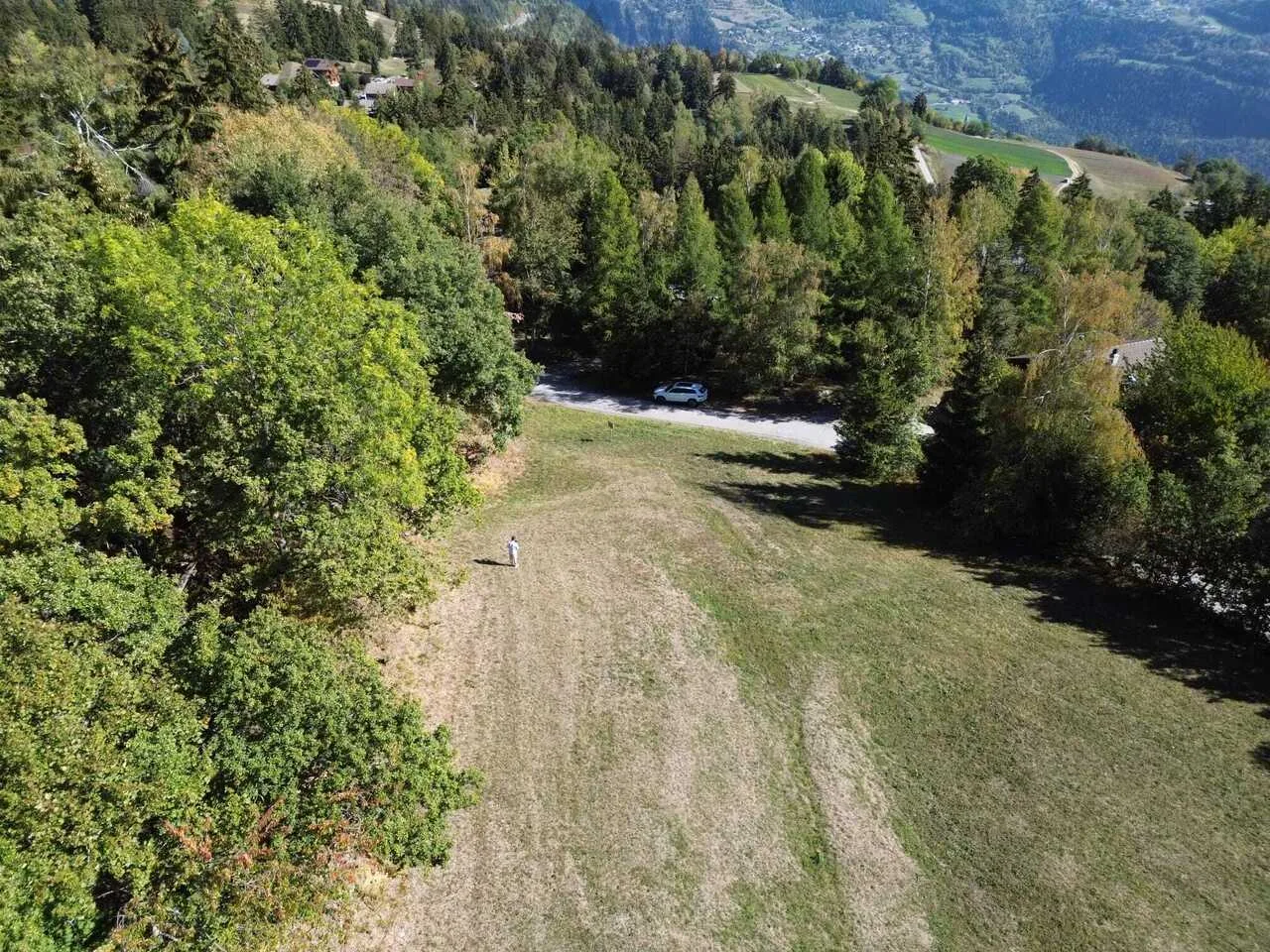 Bauland von 3'279 m² in Arbaz - ruhig, Aussicht, Südausrichtung