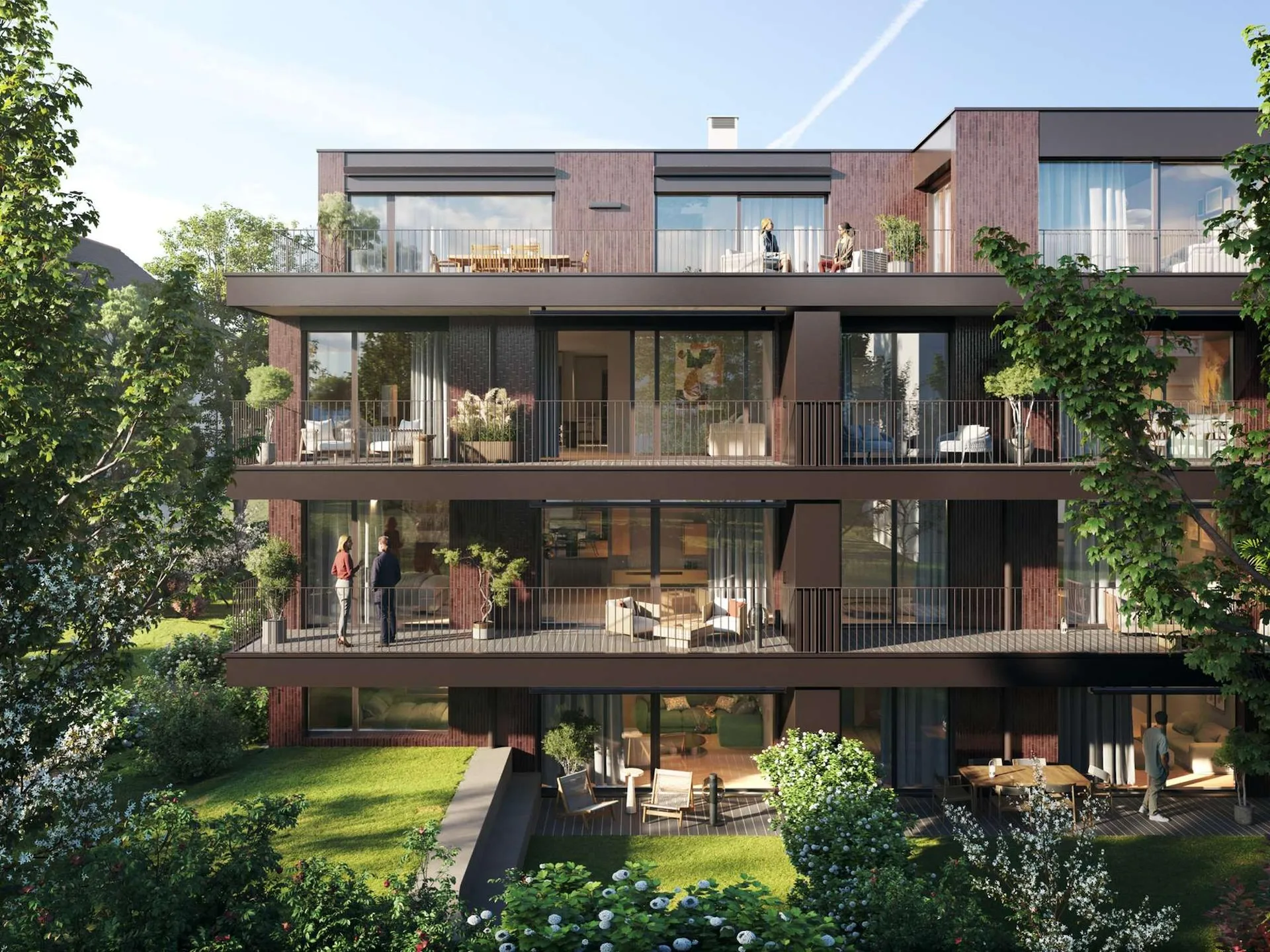 Exklusive 5.5-Zimmer-Attikawohnung mit über 200 m² Wohnfläche und zwei grosszügigen Terrassen