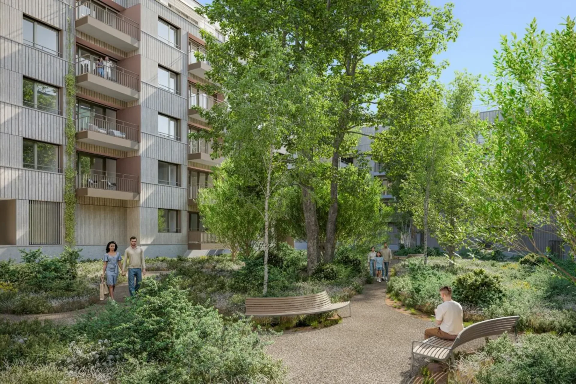 « Gärten in der Stadt » | Neue Wohnungen vom Studio bis 5 Zimmer in Vevey