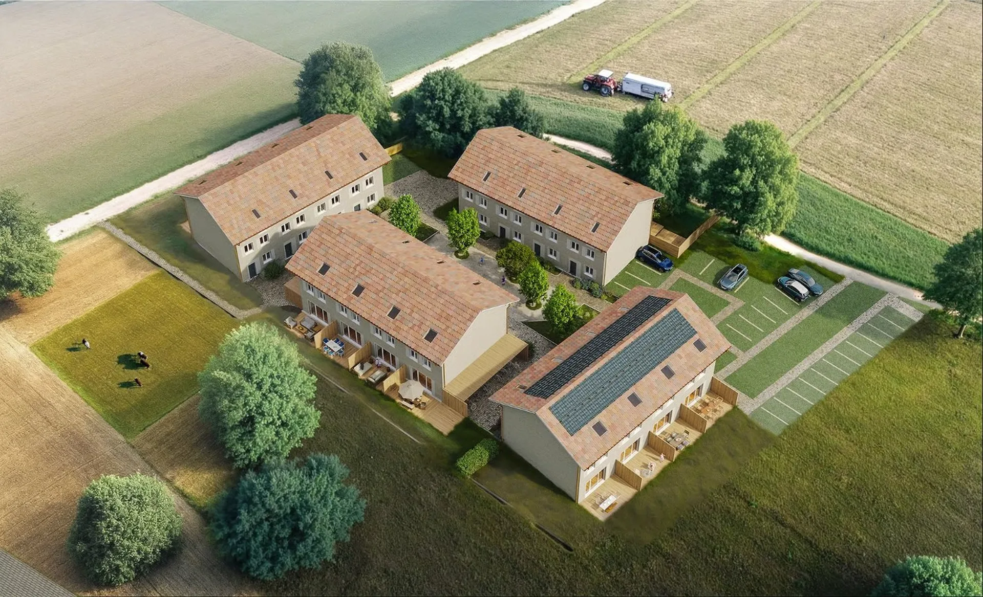 Haus 20a - Ihr Traumreihenhaus zwischen Stadt und Natur – Projekt «Nusshain» Kleinguschelmuth