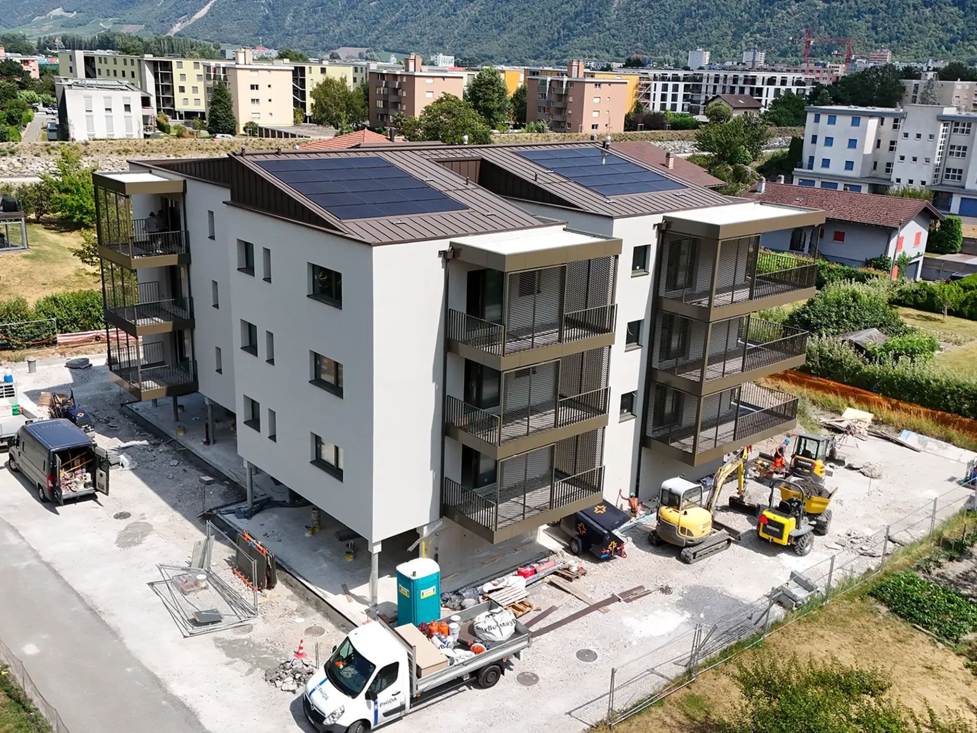 Wohnung 3,5 Zimmer zu verkaufen in Martigny - Fertigstellung Dezember 2026