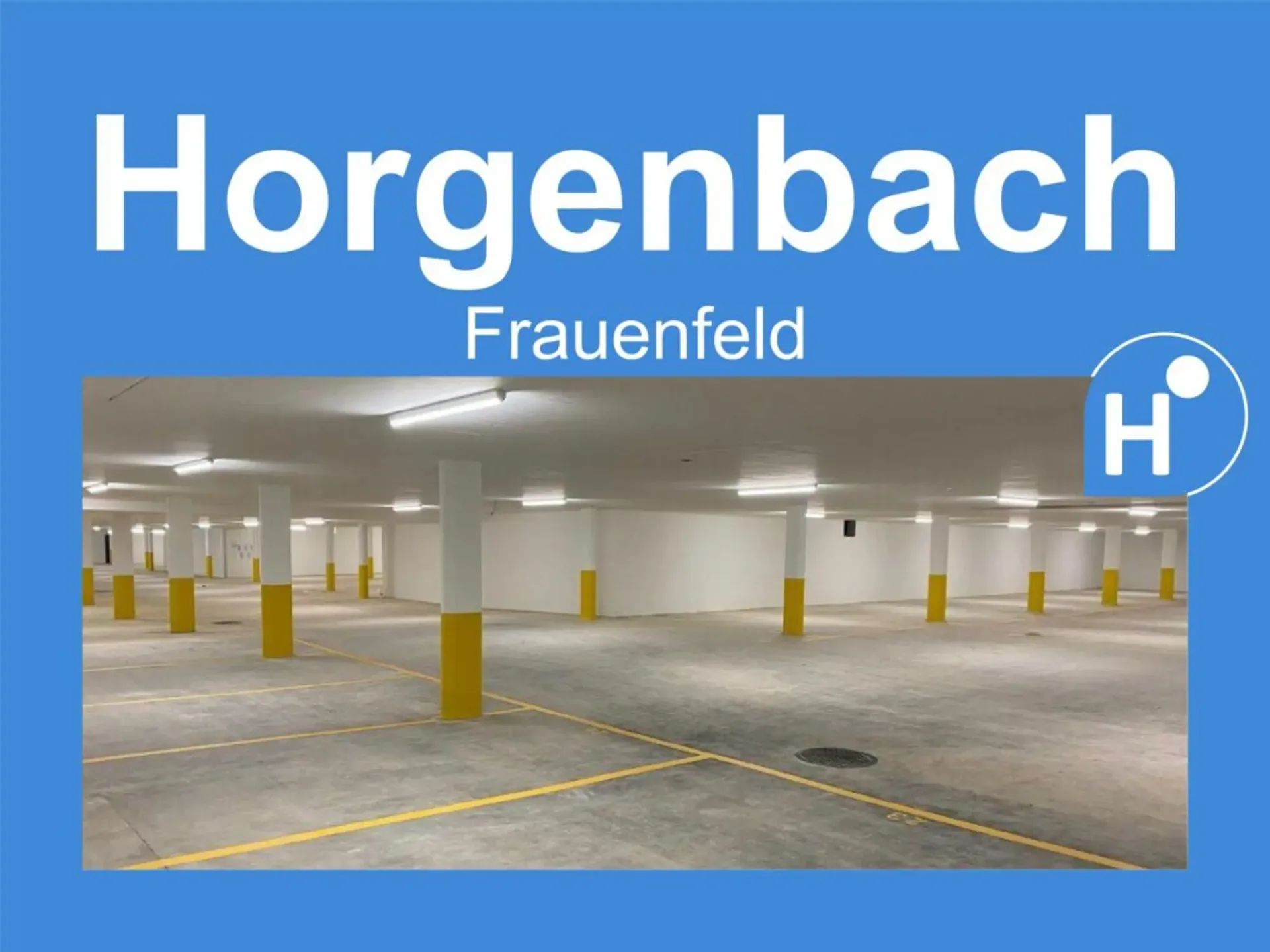 Grosszügiger Parkplatz in der Tiefgarage zu vermieten