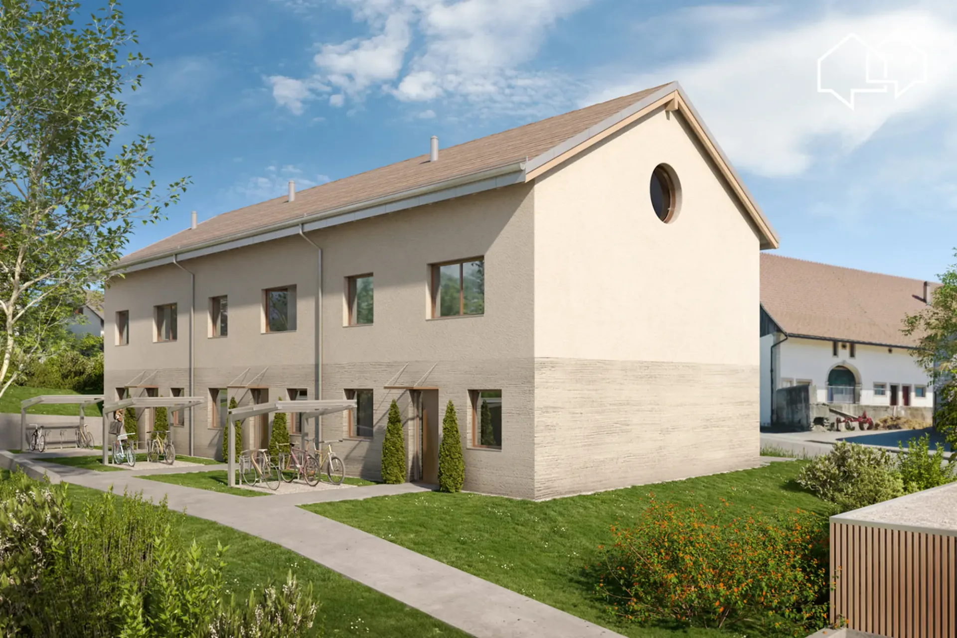Das Anwesen Clos des Jordils - 5,5-Zimmer-Villa neu - Lot A3