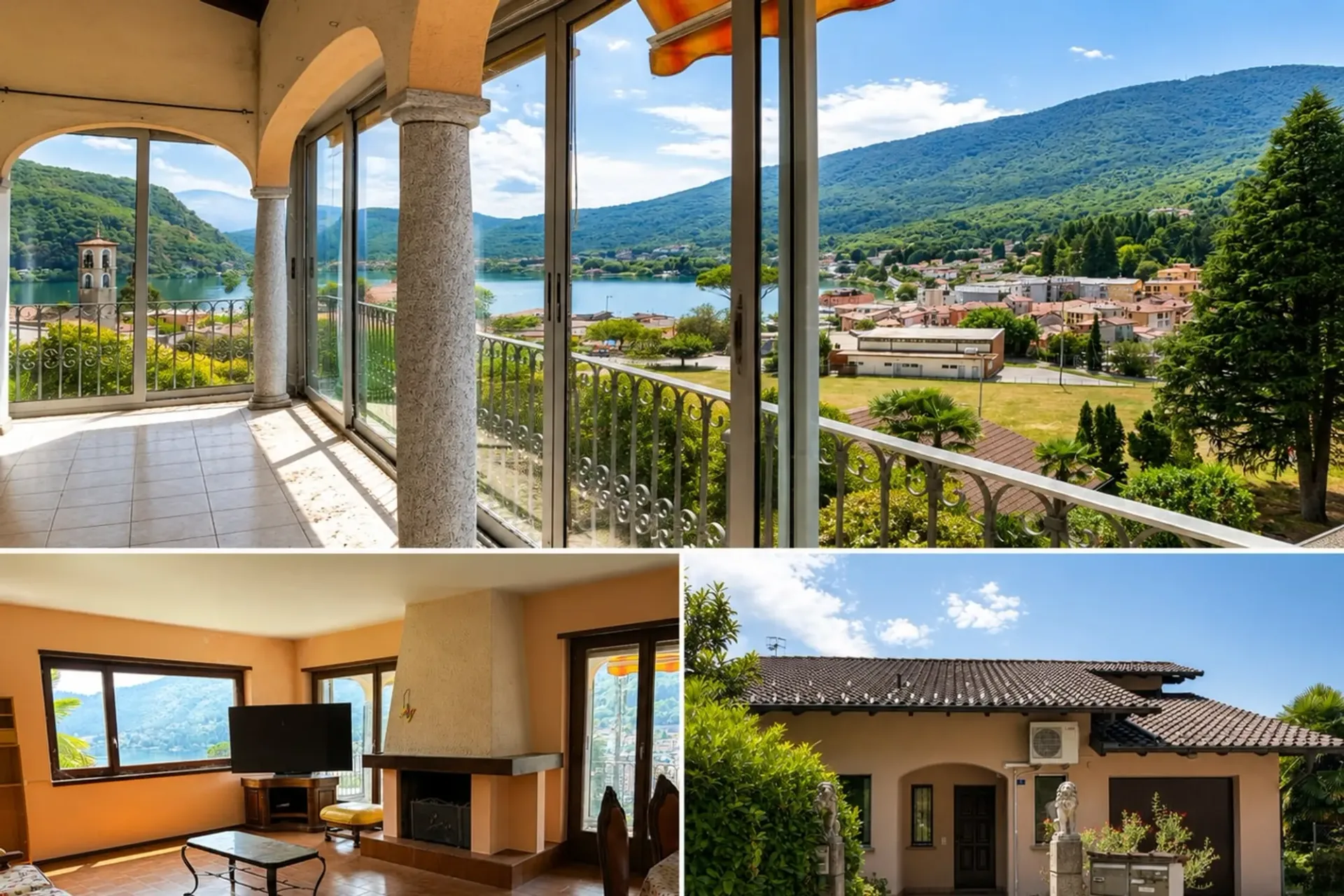 Maison à multiples possibilités avec vue sur le lac et jardin