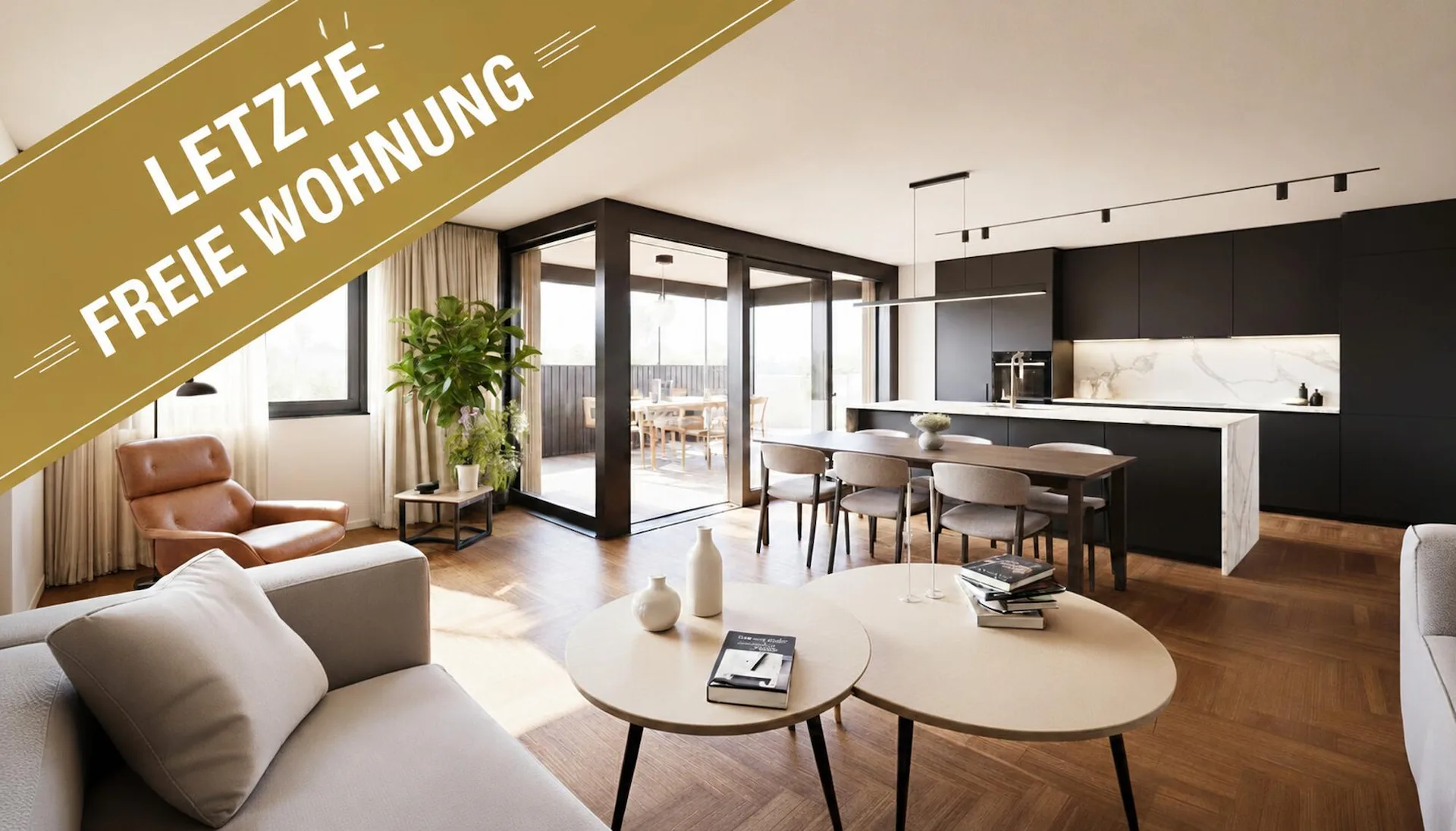 Letzte verfügbare Neubauwohnung mit Wintergarten im Projekt Trautheim!