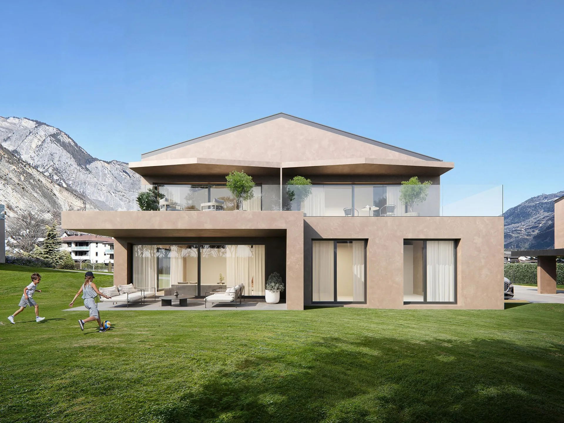 Leytron, 3,5 locali in una nuova promozione immobiliare di alta gamma