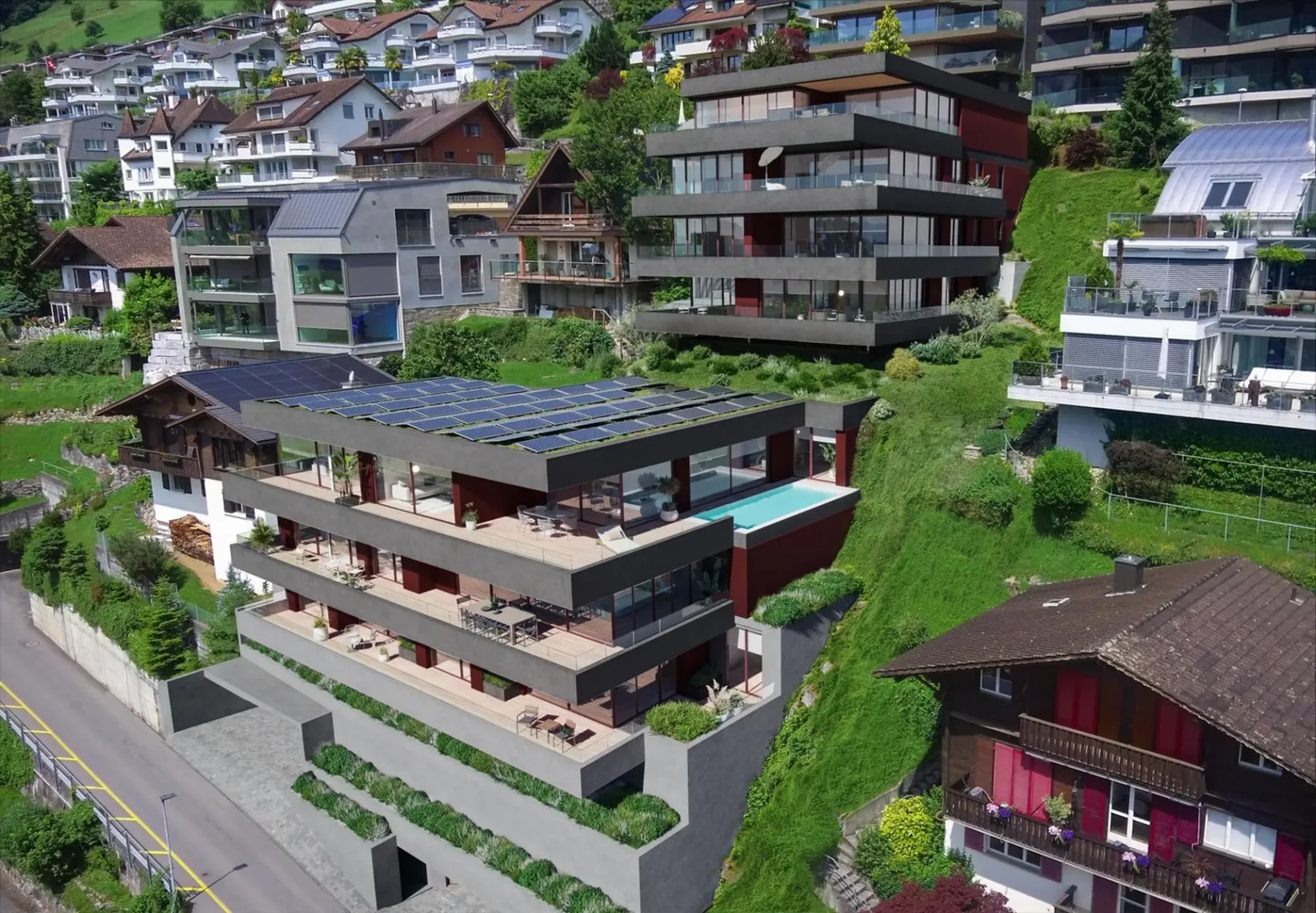 Appartement en propriété de 4,5 pièces avec une vue de rêve à Ennetbürgen