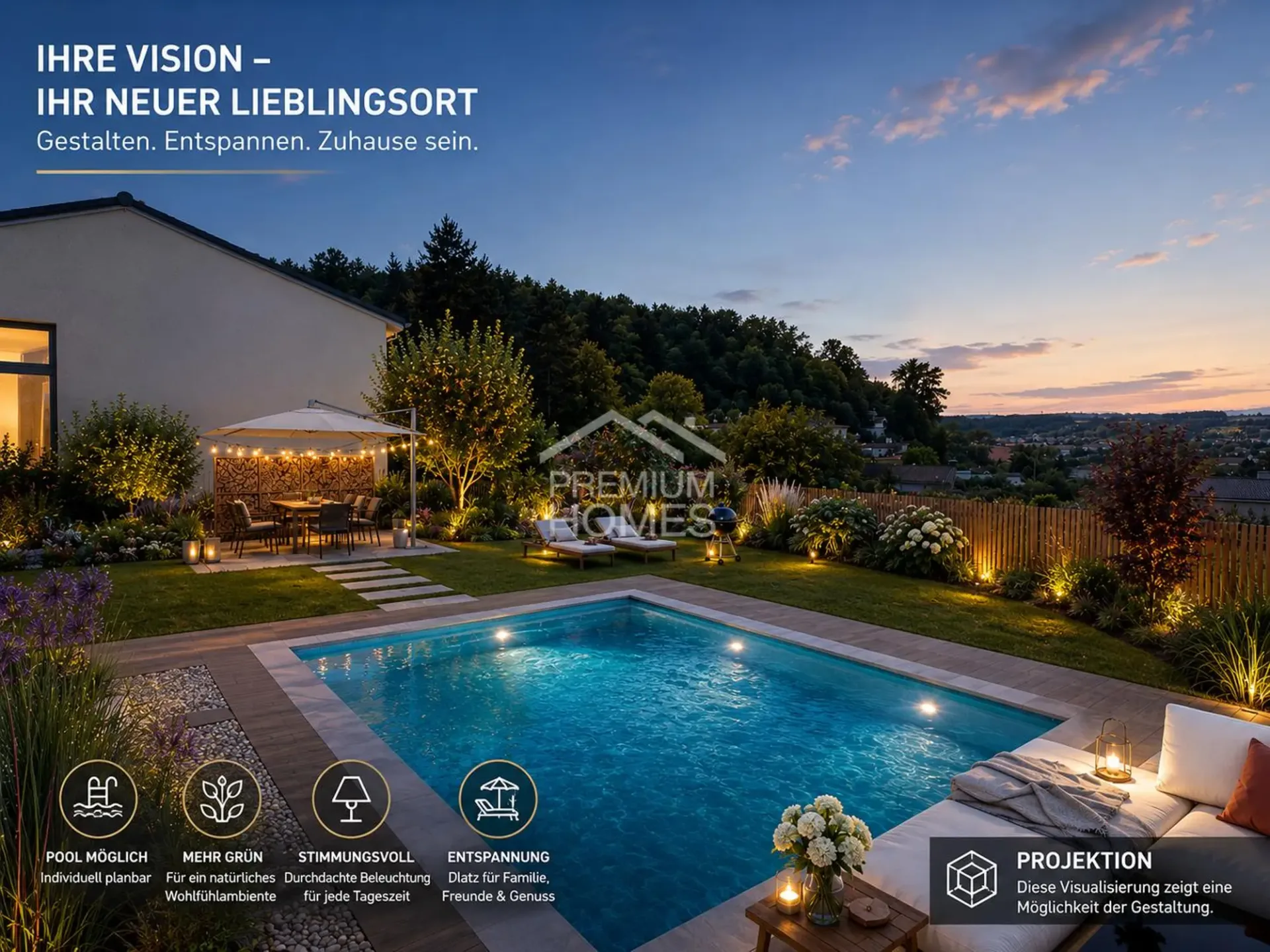 Licht, Raum und Weitsicht - ein Zuhause zum Verlieben