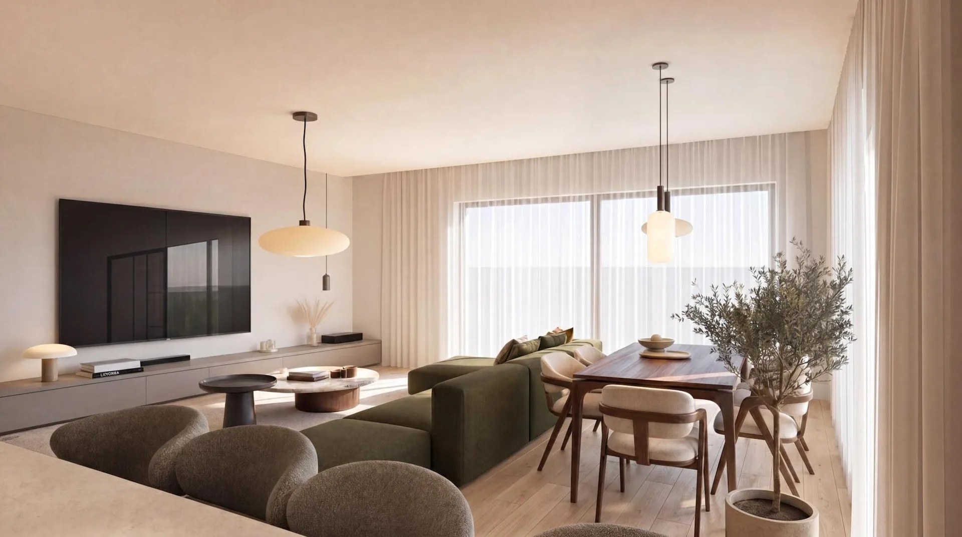 Résidence du Cèdre Lot 3: 4,5 Zimmer von hohem Standard mit 2 Balkonen