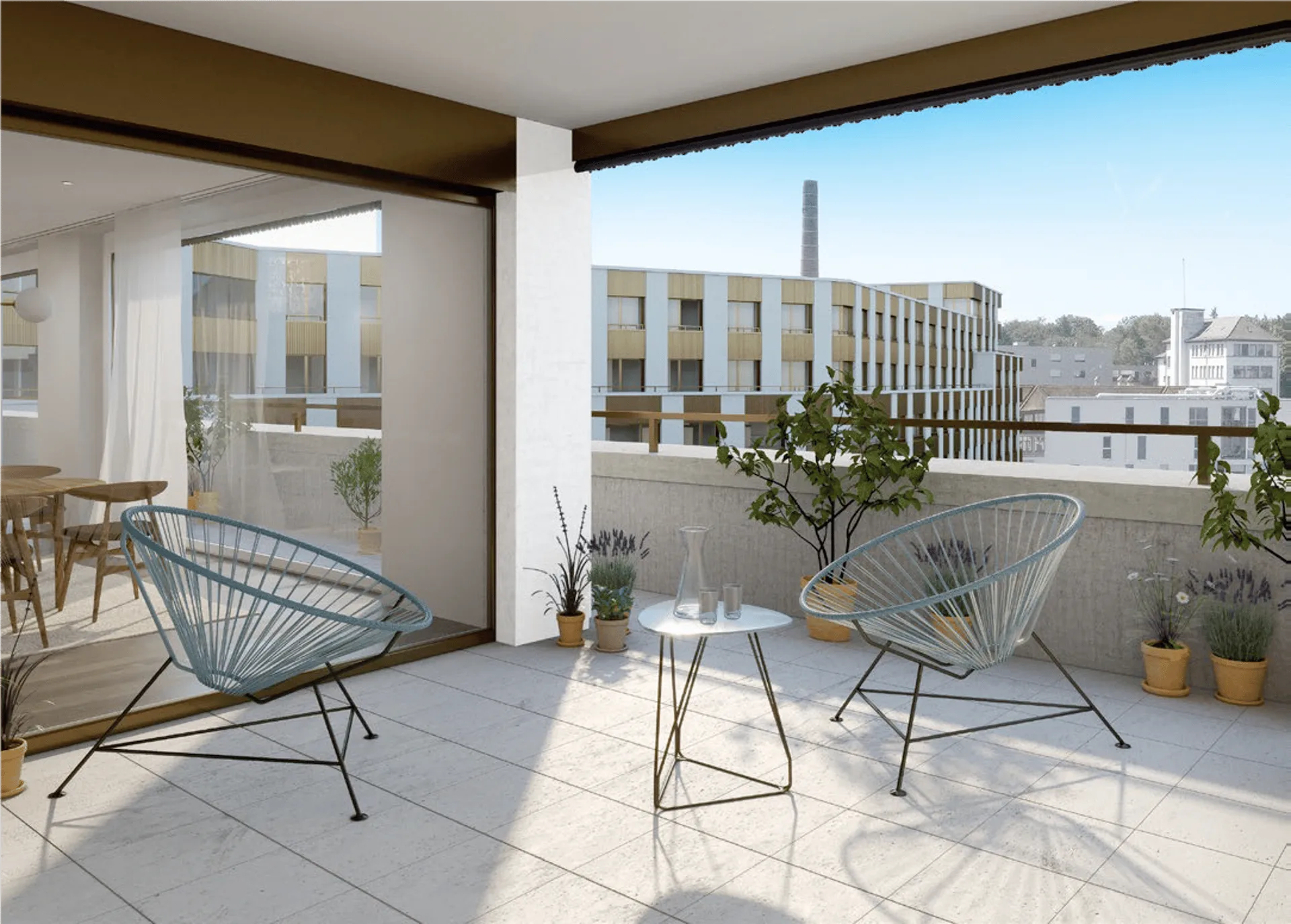 Appartement D63 neu, 3,5 Zimmer zur Miete auf Plan