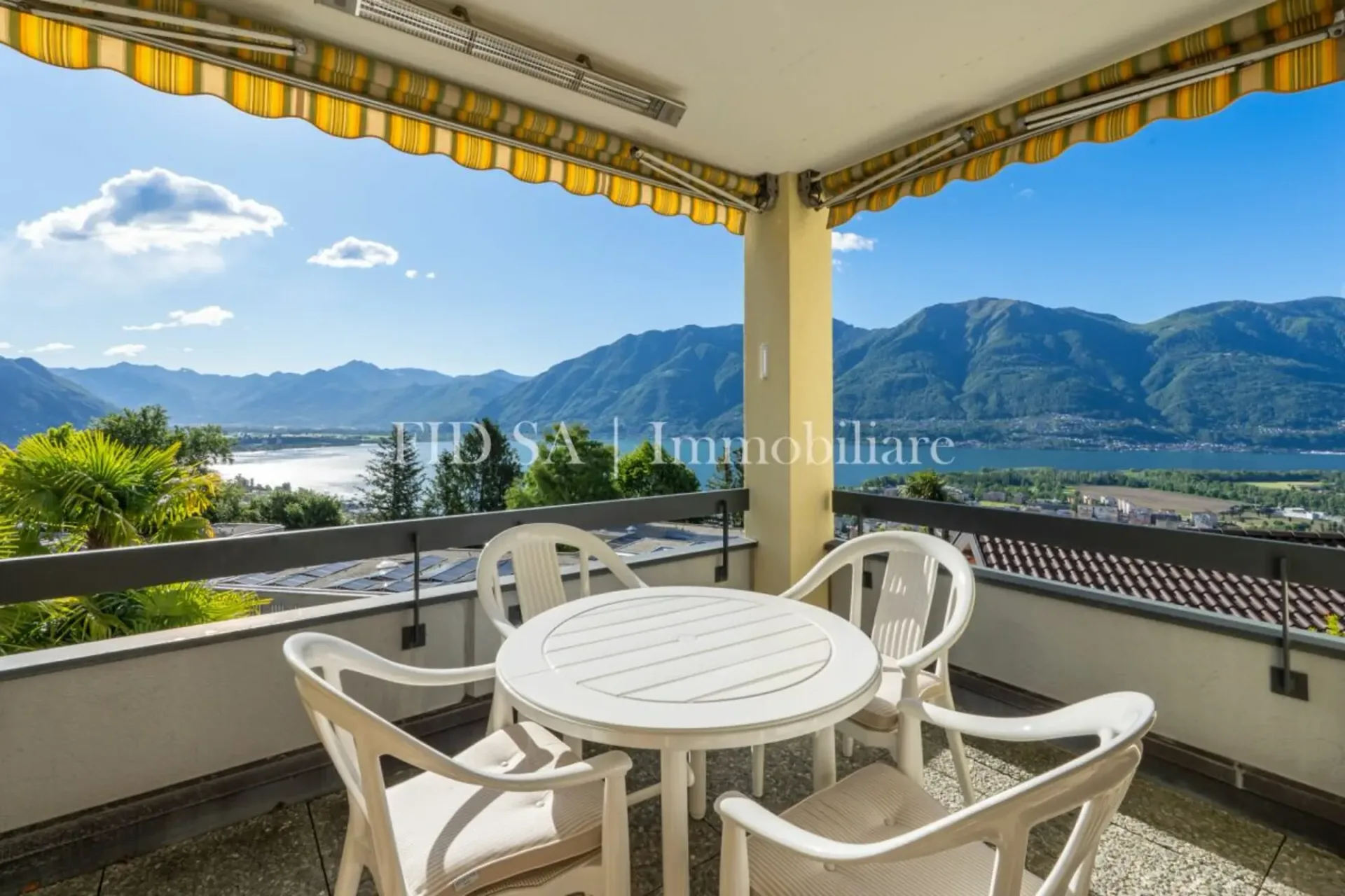 LOCARNO MONTI - Wohnung mit wunderschöner Sicht auf den Lago Maggiore
