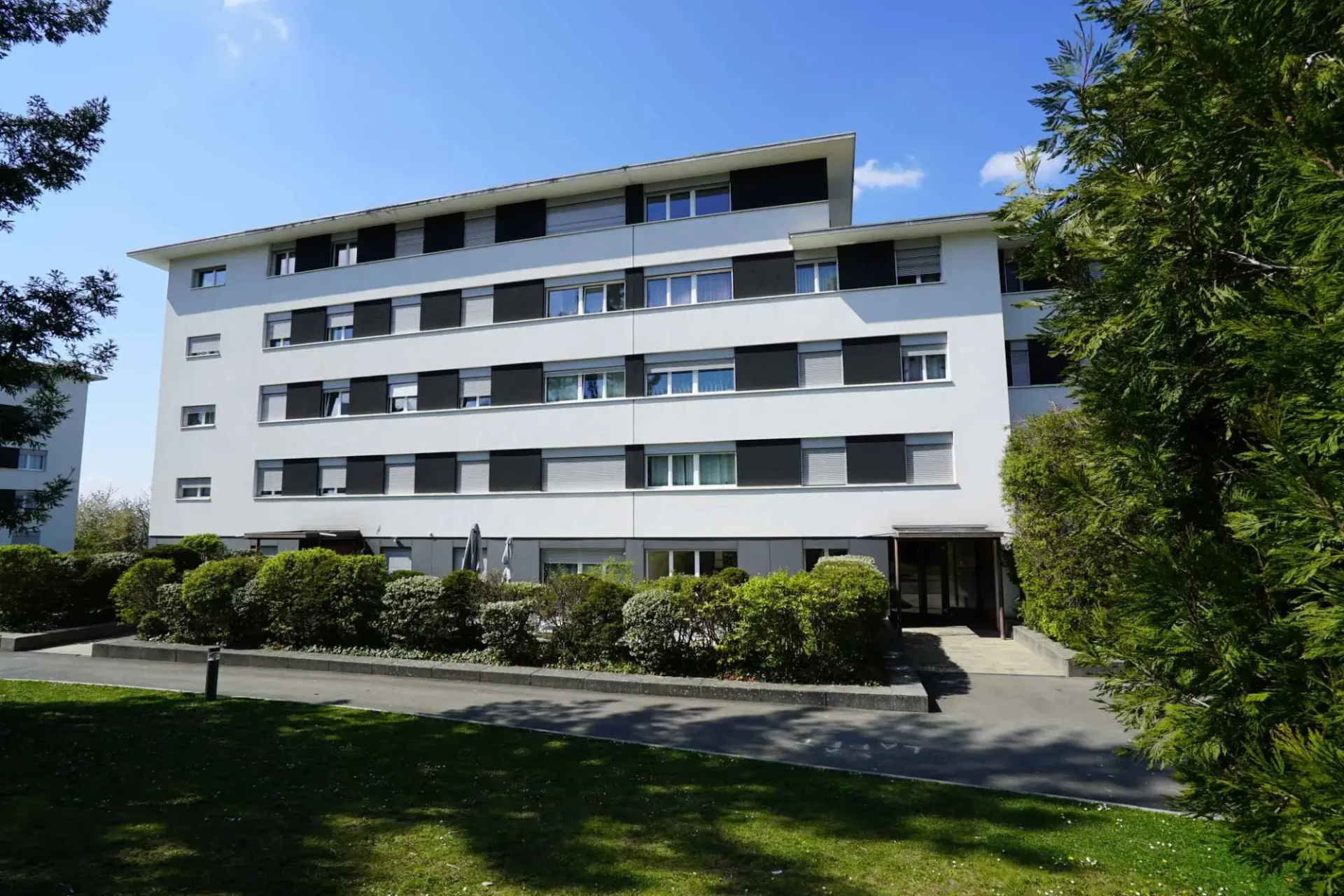 Parkplatz in Lausanne