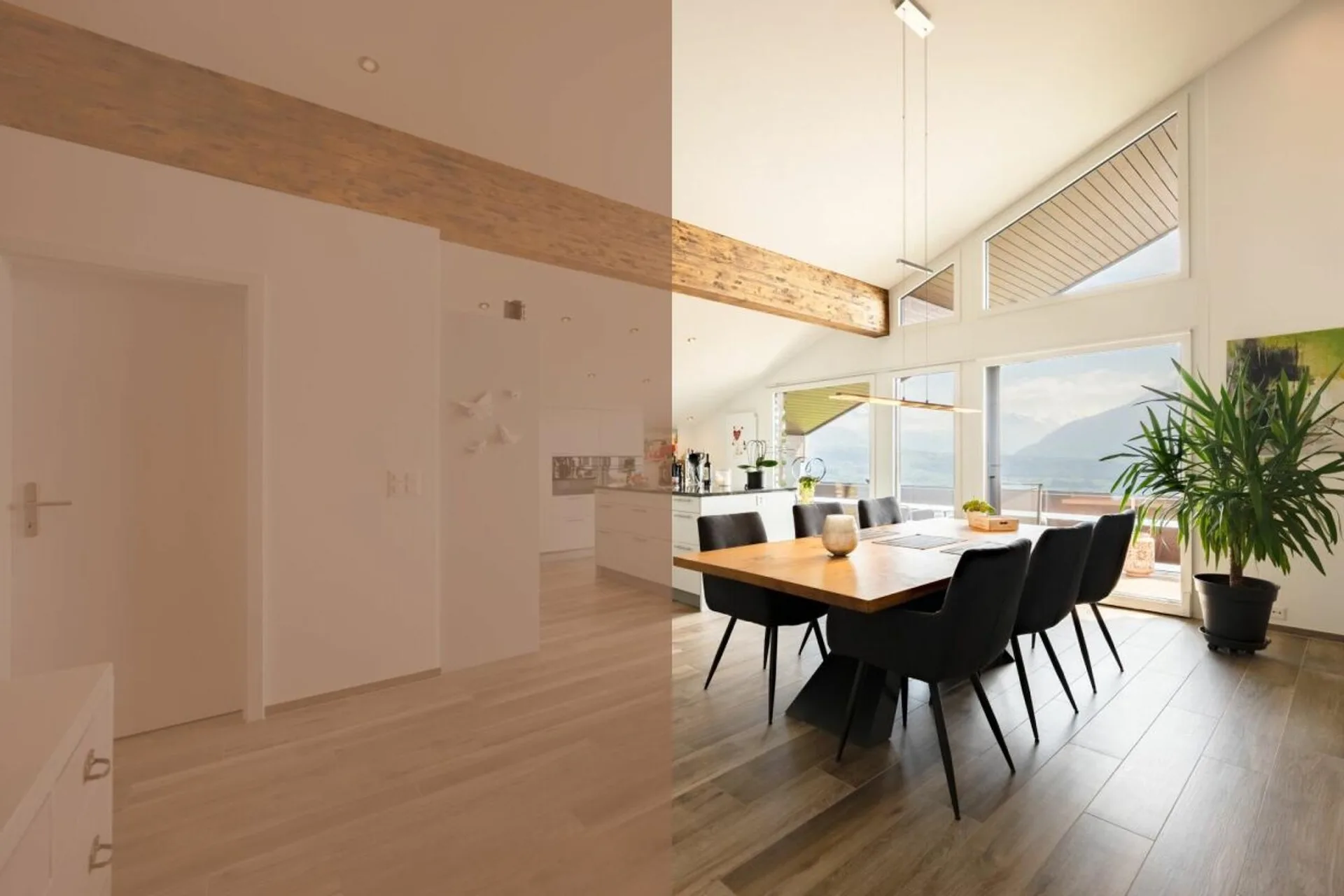 5.5-Zimmer-Wohnung mit genialer Aussicht als Erst- oder Zweitwohnsitz