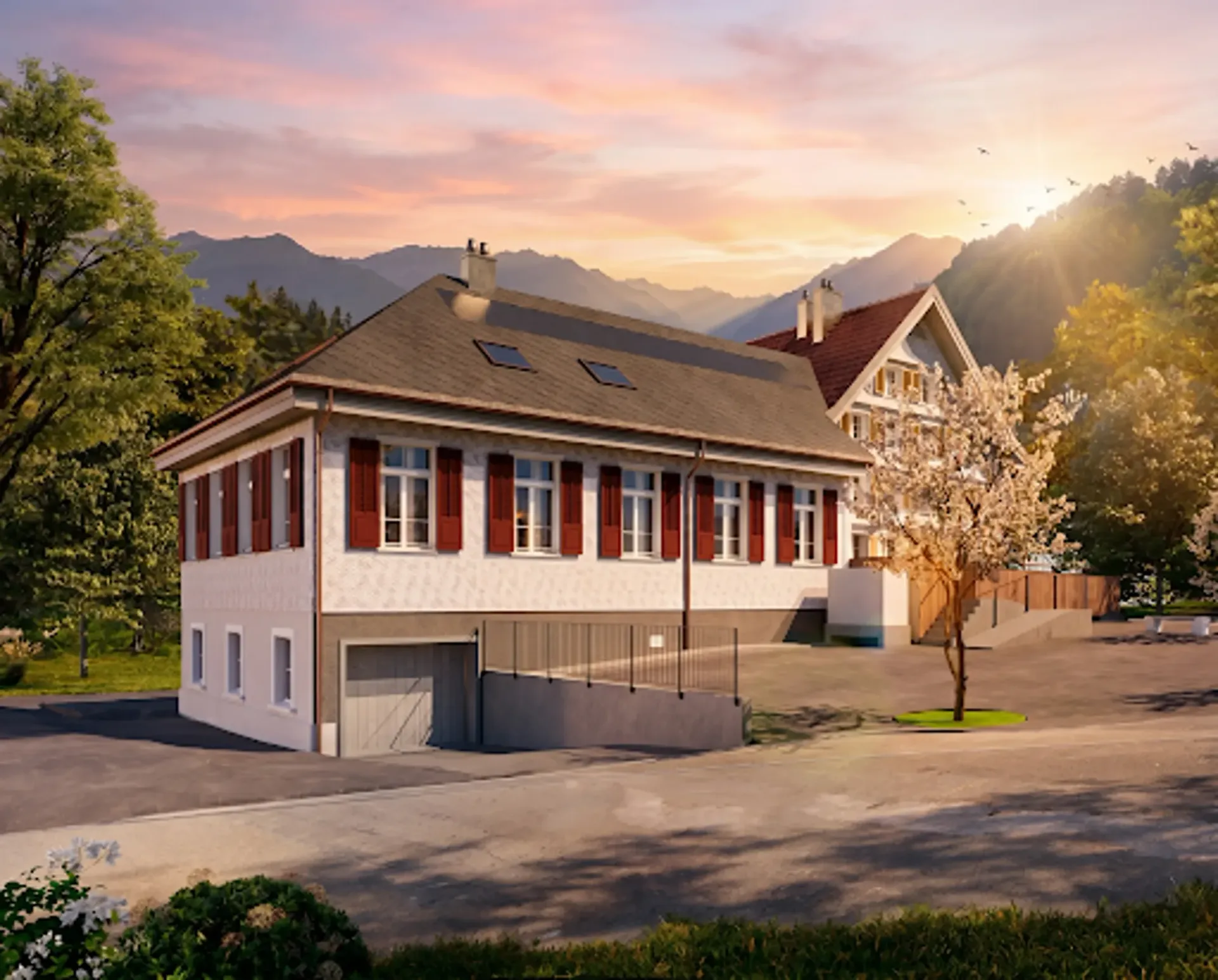 Grosszügige 5.5-Zimmer-Maisonette mit Terrasse (DG Rest.)