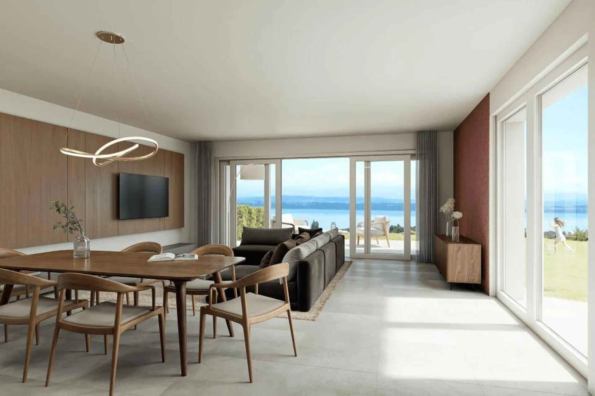 DES VILLAS PRESTIGIEUSES AVEC LE LAC POUR HORIZON