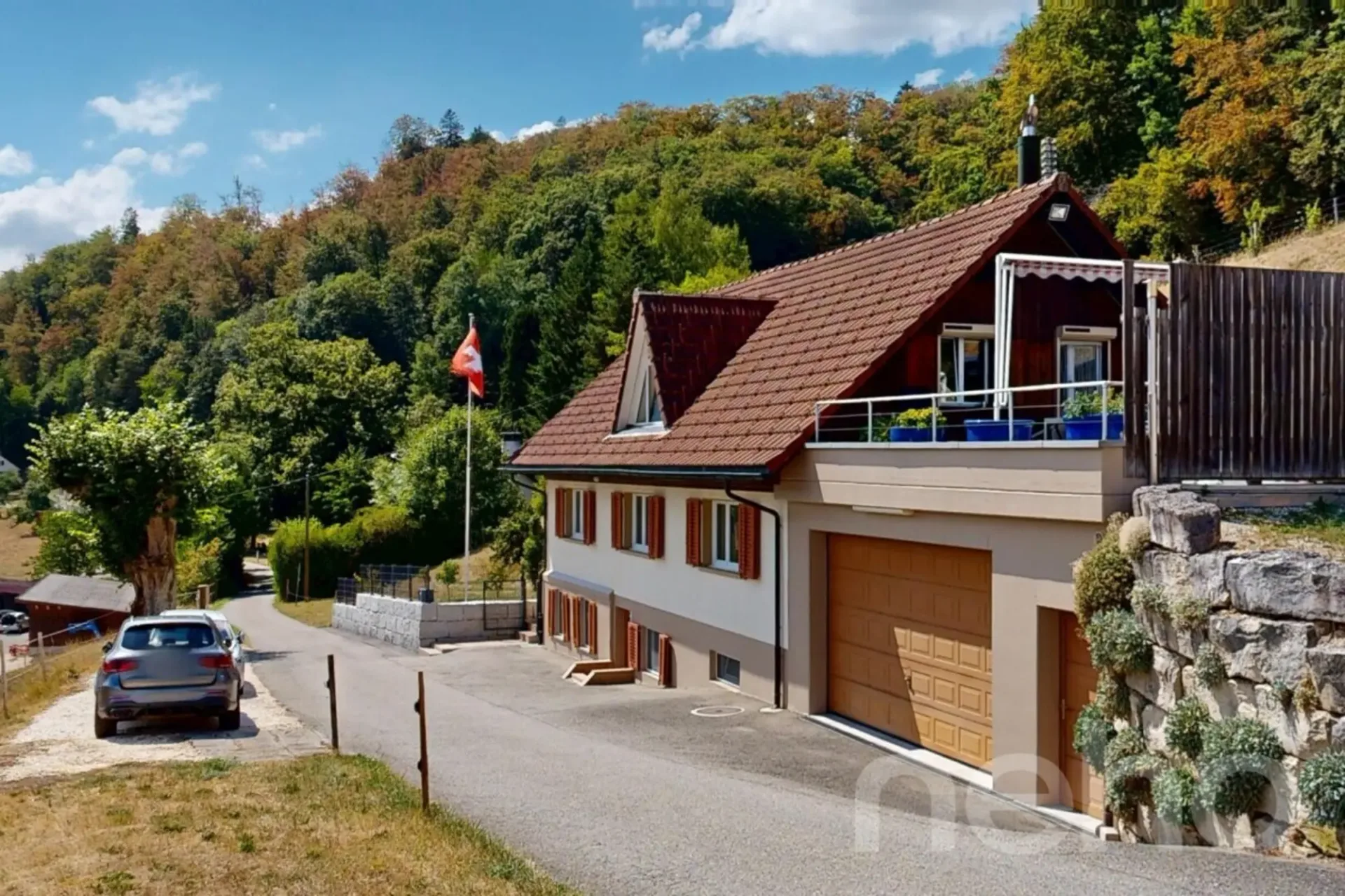 Einfamilienhaus mit viel Platz, Umschwung und freier Aussicht
