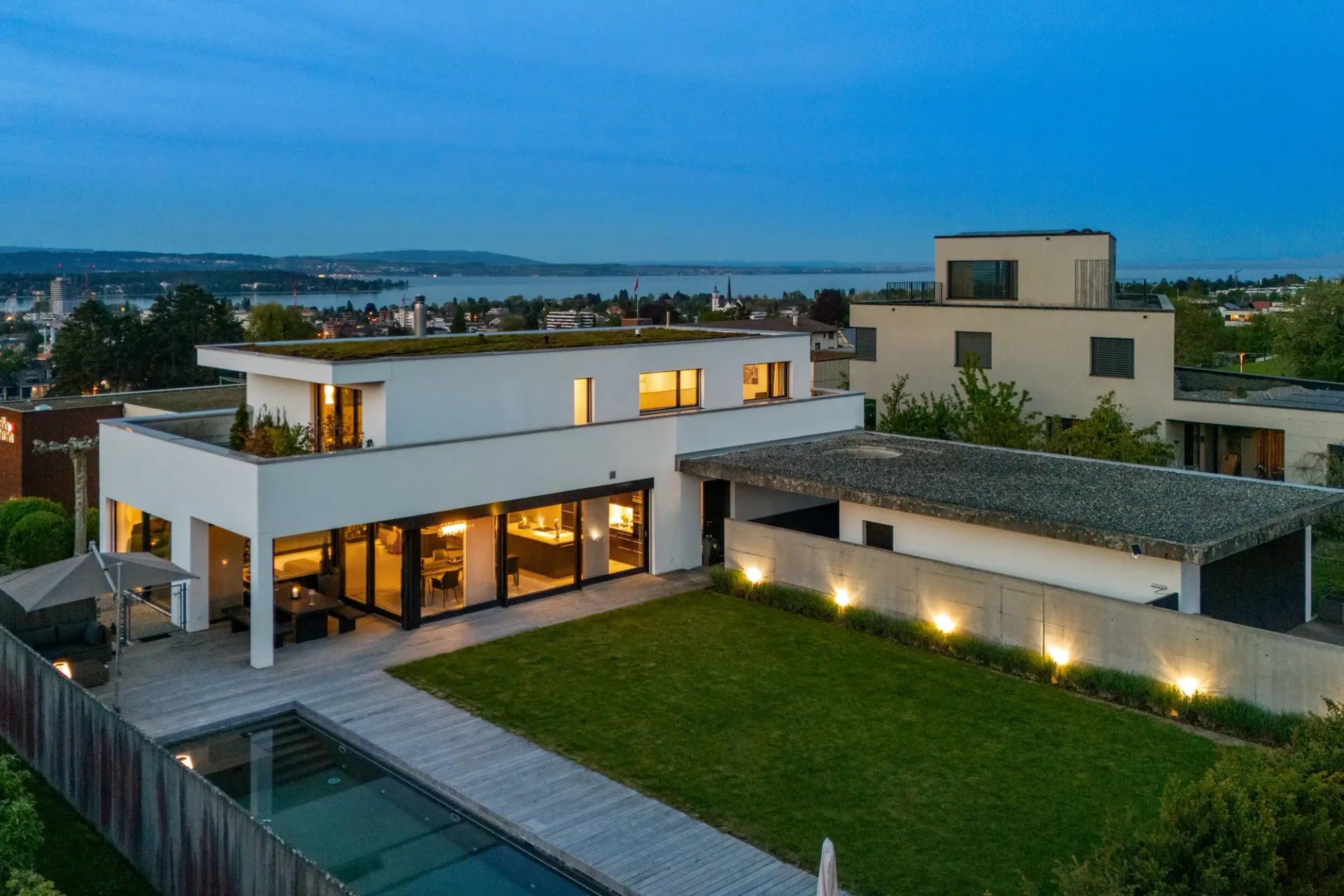 Loggia sur le lac de Constance - Résidence panoramique exclusive avec vue dégagée