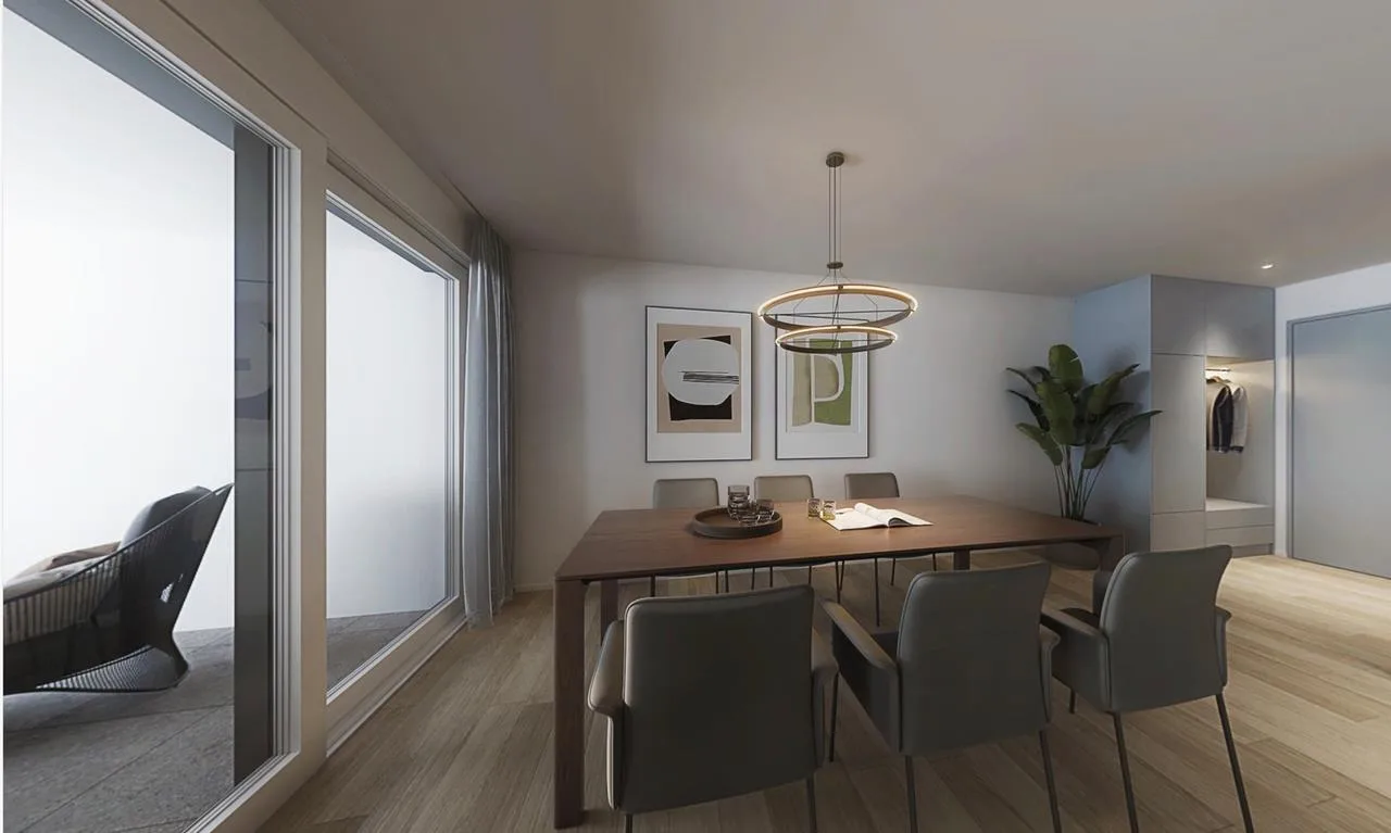 Ruhige Wohnung: 3½-Zimmer Wohnung mit geräumigem Wohnbereich.