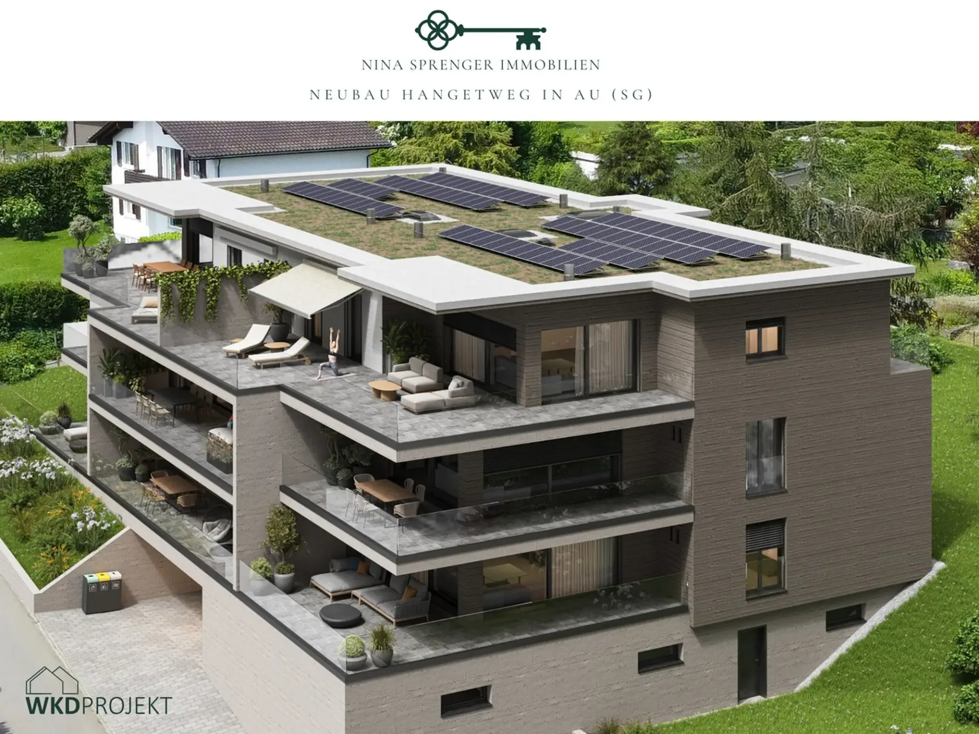 NEUBAU "UNTER DEN REBEN" in AU (SG) | Letzte Einheit!
