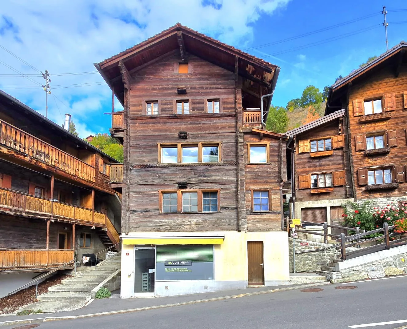 Charmantes 3.5-Zimmer-Wohnung in St-Martin (Val d’Hérens)