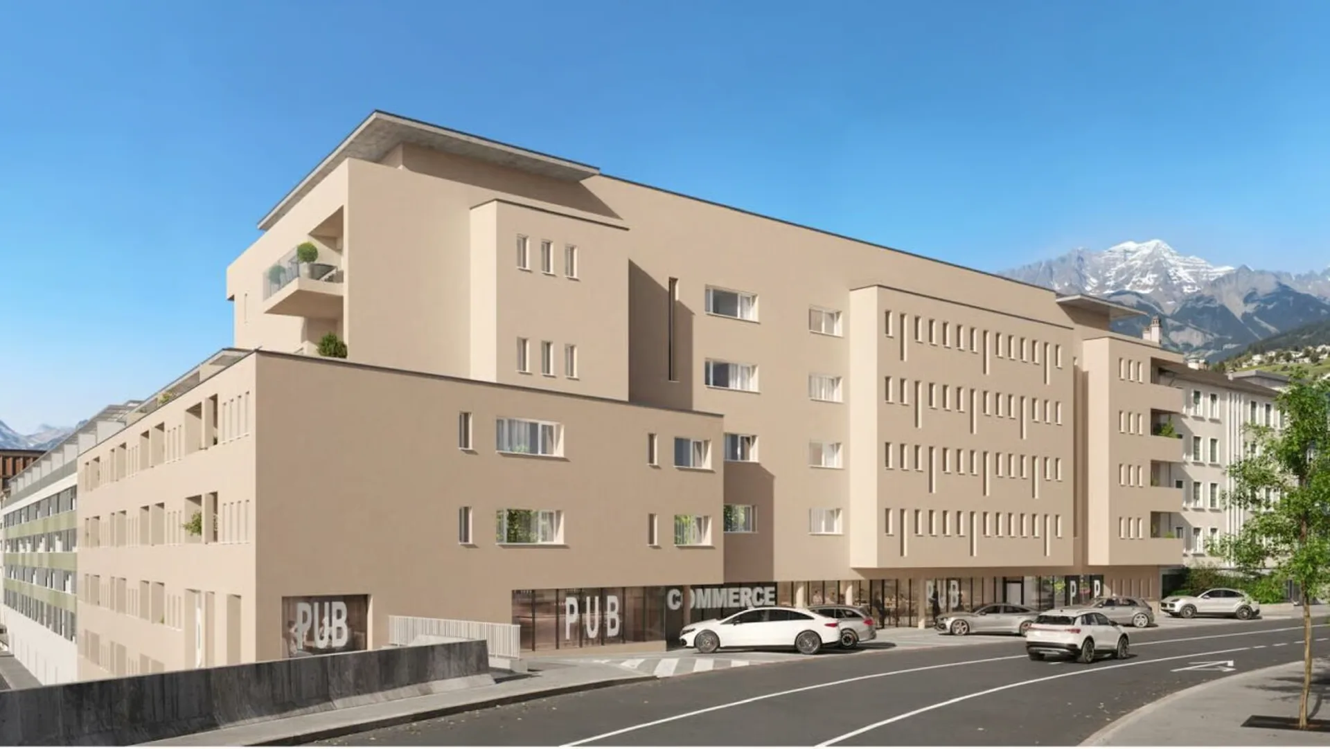 Modulare Gewerbeflächen - Sion