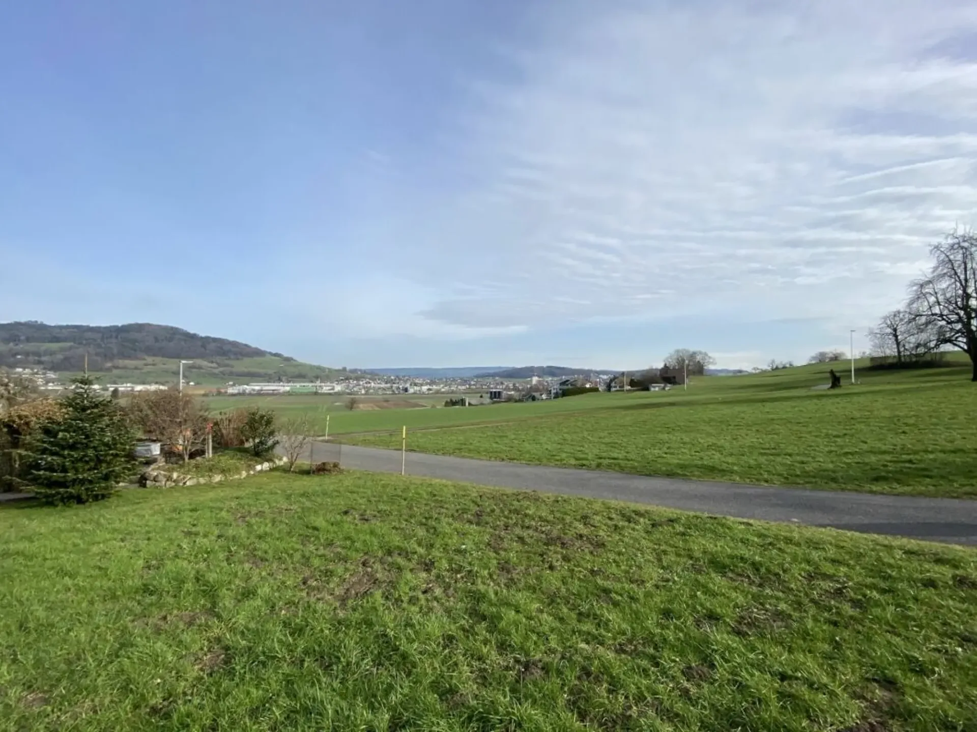Grundstück mit Weitsicht