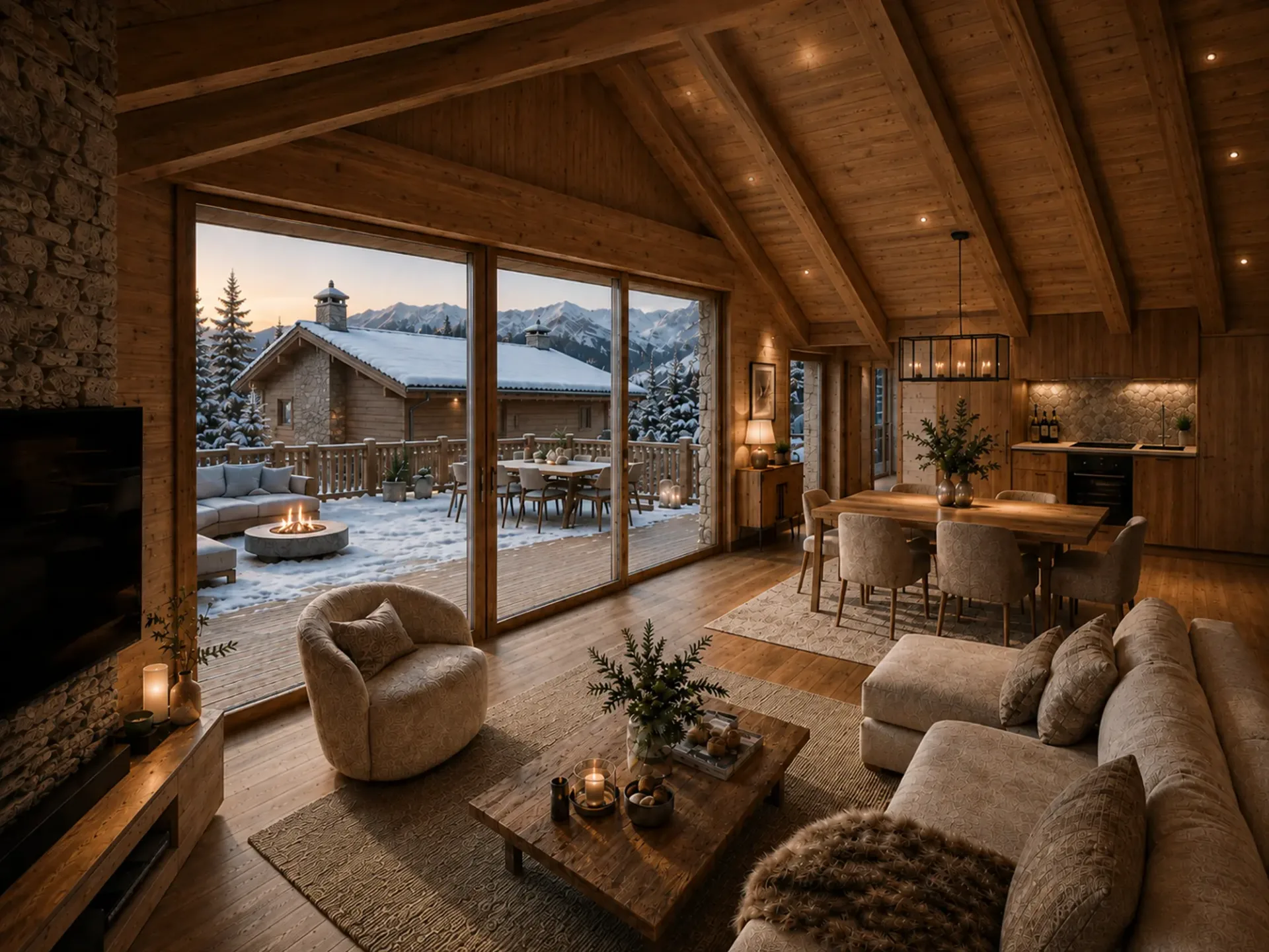 New attic apartment in the heart of Montana Village