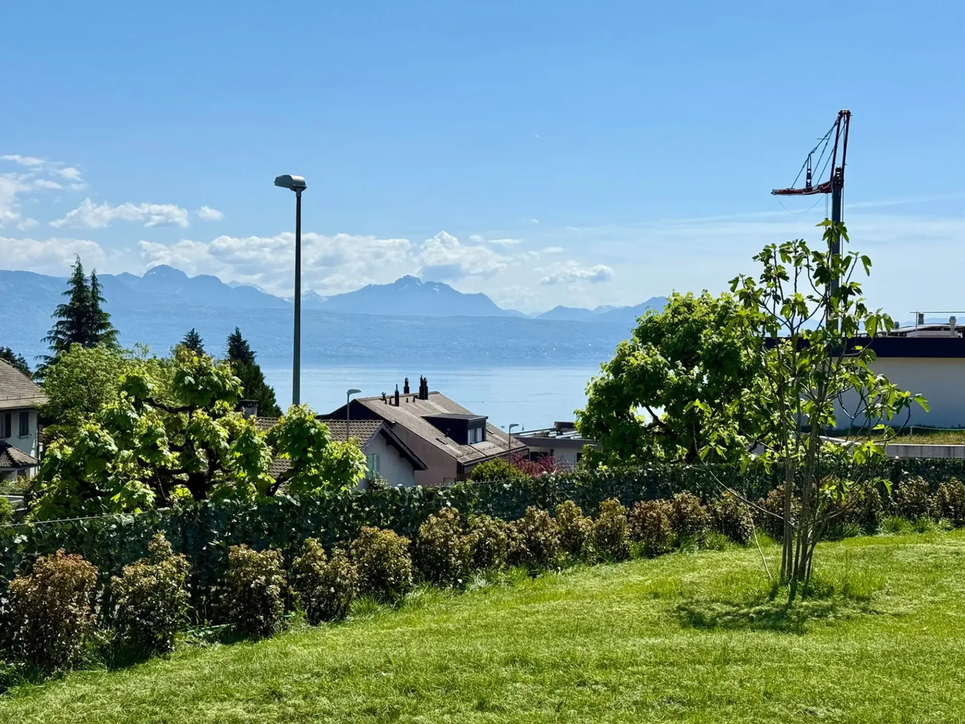 Prächtige 3,5-Zimmer-Wohnung mit Blick auf den See und die Berge in Pully