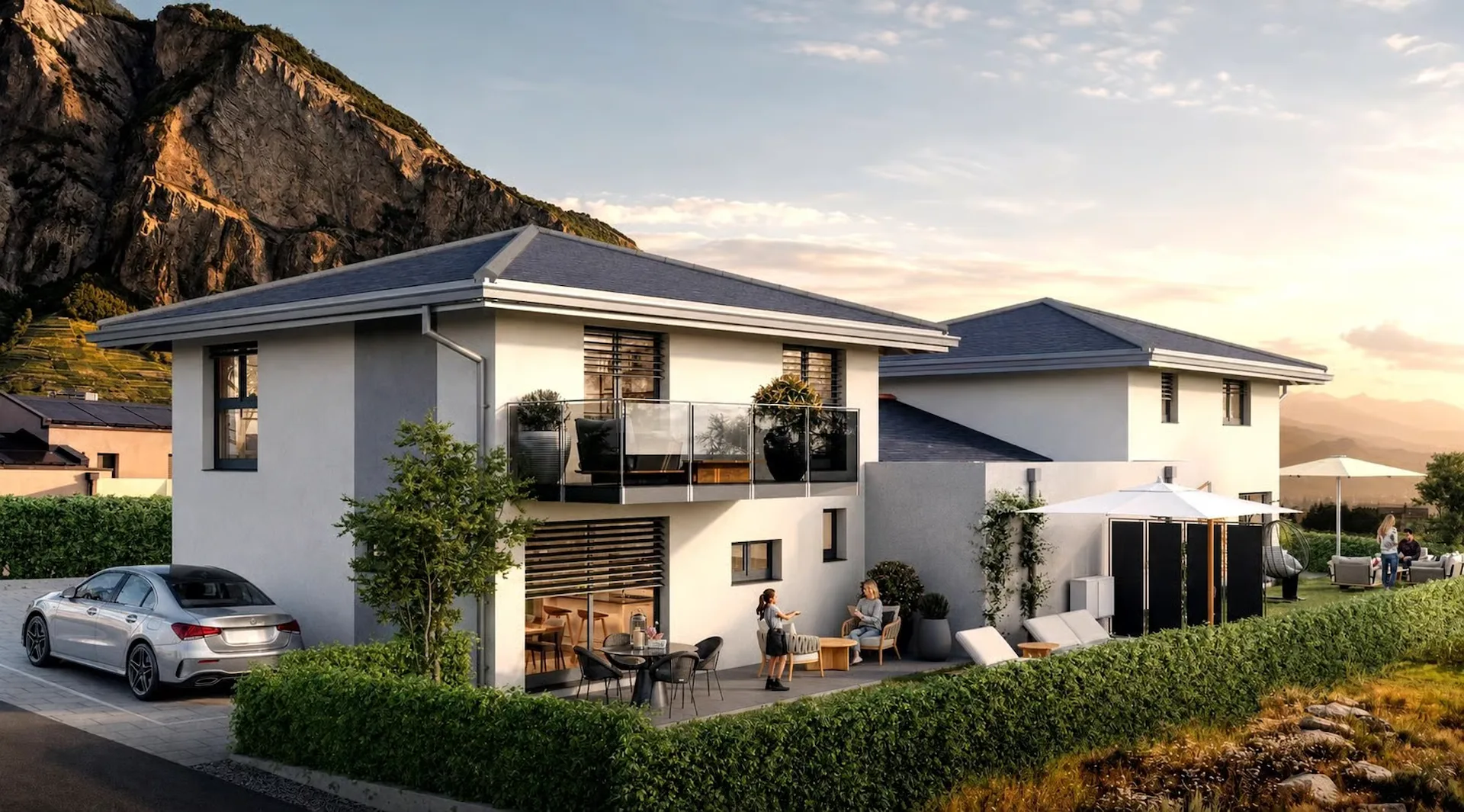 Ihre zukünftige Villa in St-Pierre-de-Clages - Superbe Aussicht