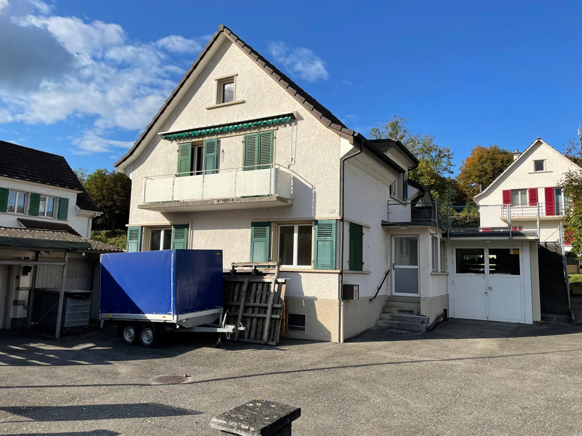 Single-family house with workshop - ideal for craftsmen