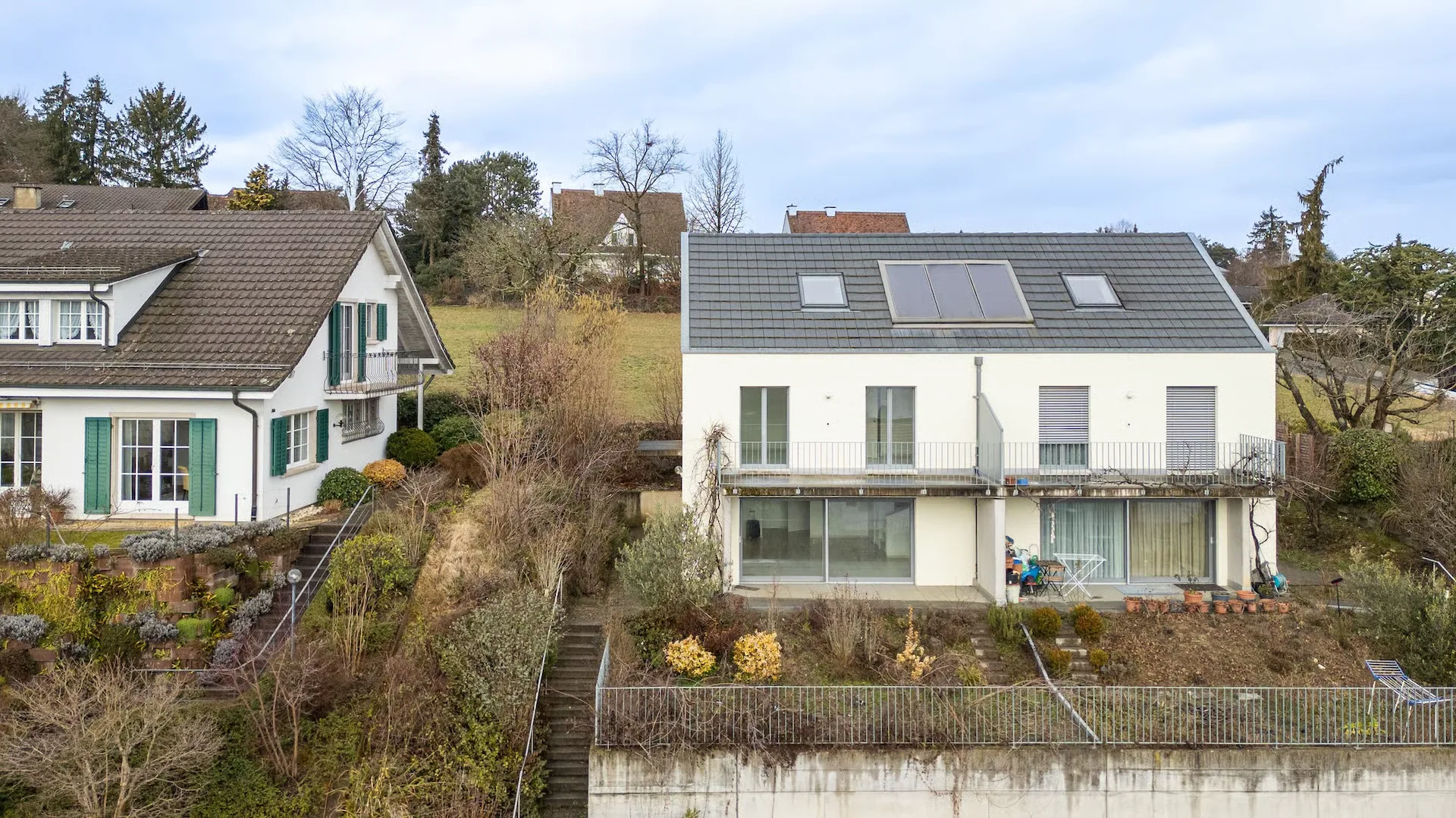 Modernes 5.5-Zimmer-Haus mit Panoramablick in Allschwil