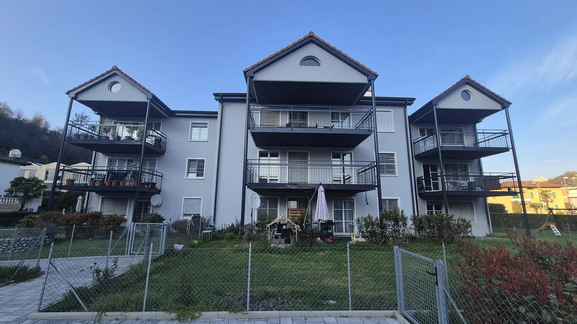 Wohnung 3.5 Zimmer mit Garten in Pambio-Noranco