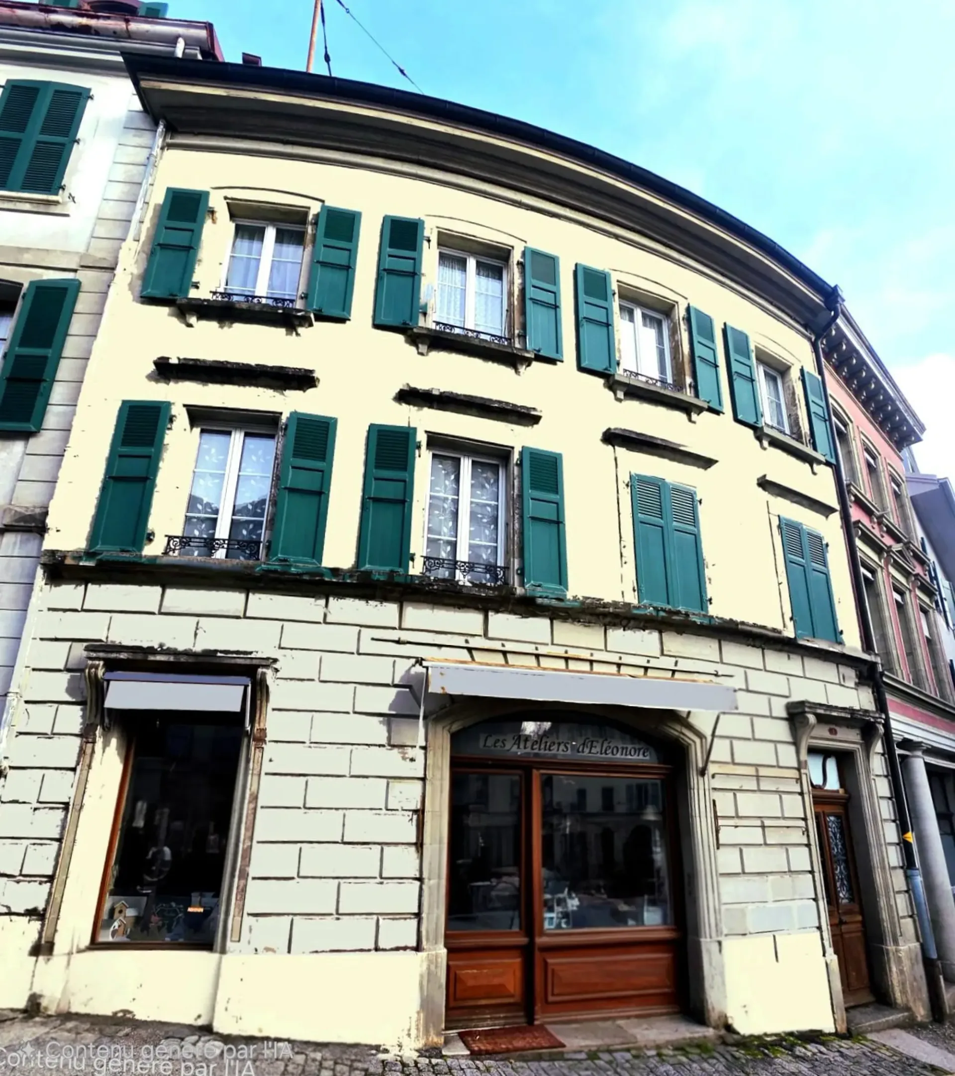 Lokal mit 2 Räumen, mit Auslage, im Herzen von Aubonne