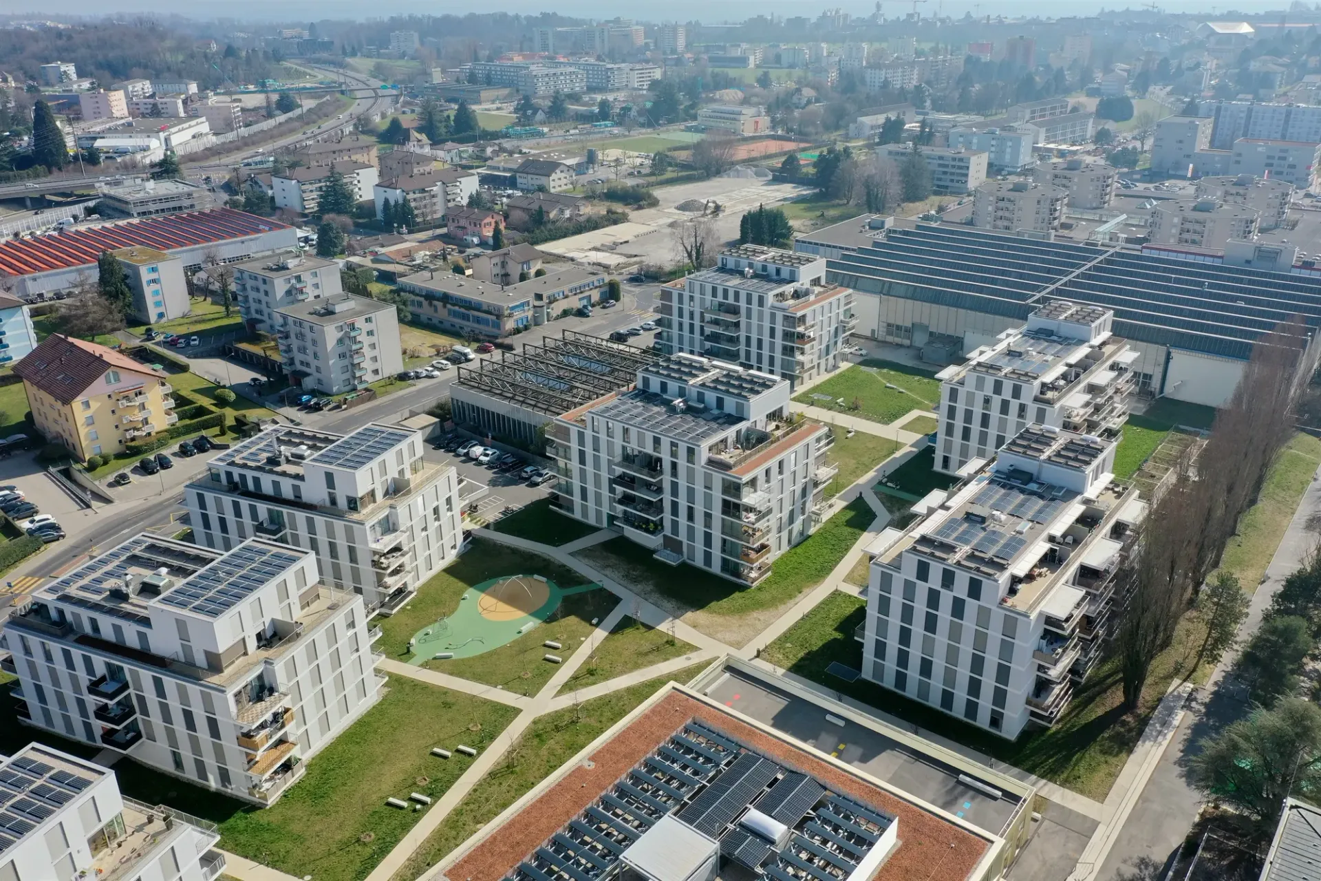 Moderne Wohnung in Ecublens!