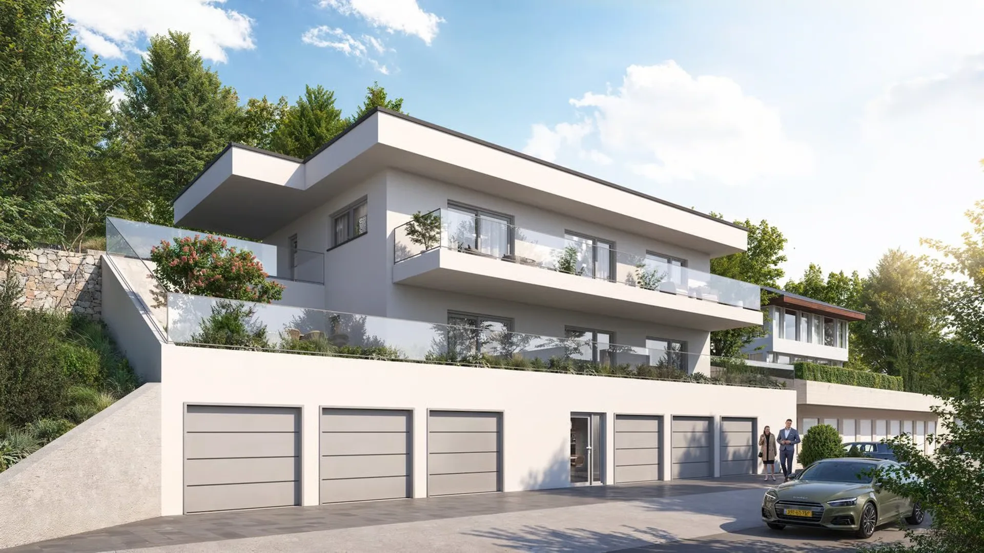 Garage individuel fermé