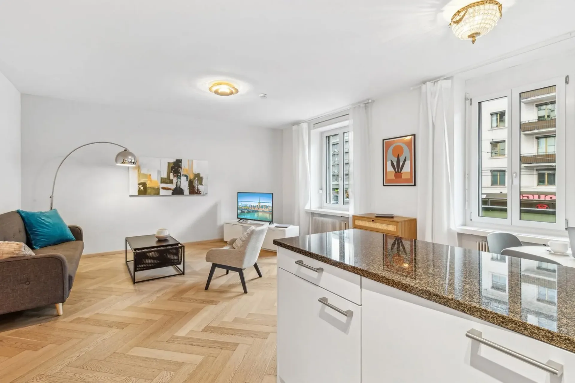 ✨ 2-Zimmer-Wohnung Modern zur Miete in Zürich – Ideale Lage & Komplett Renoviert ! ✨