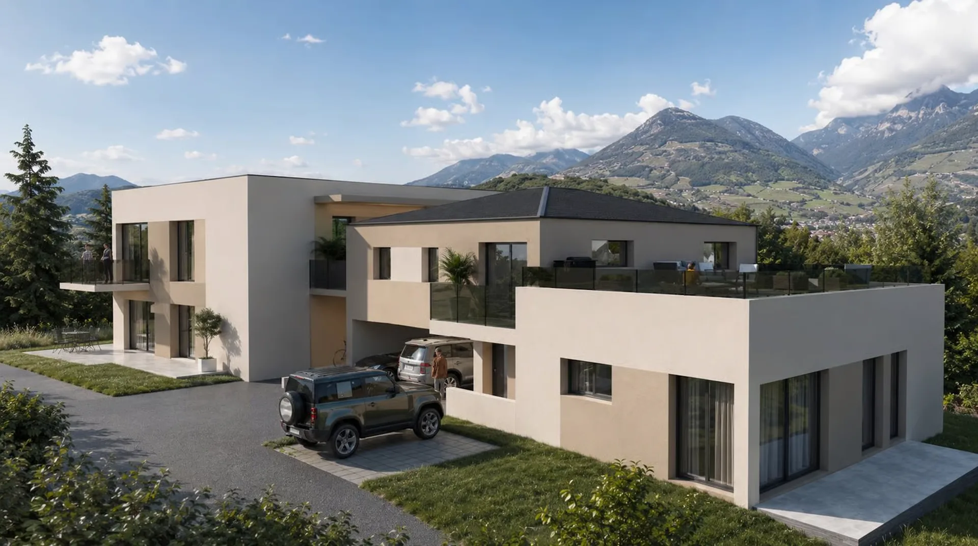 New 3.5-room apartment in Bramois – Accessible and bright