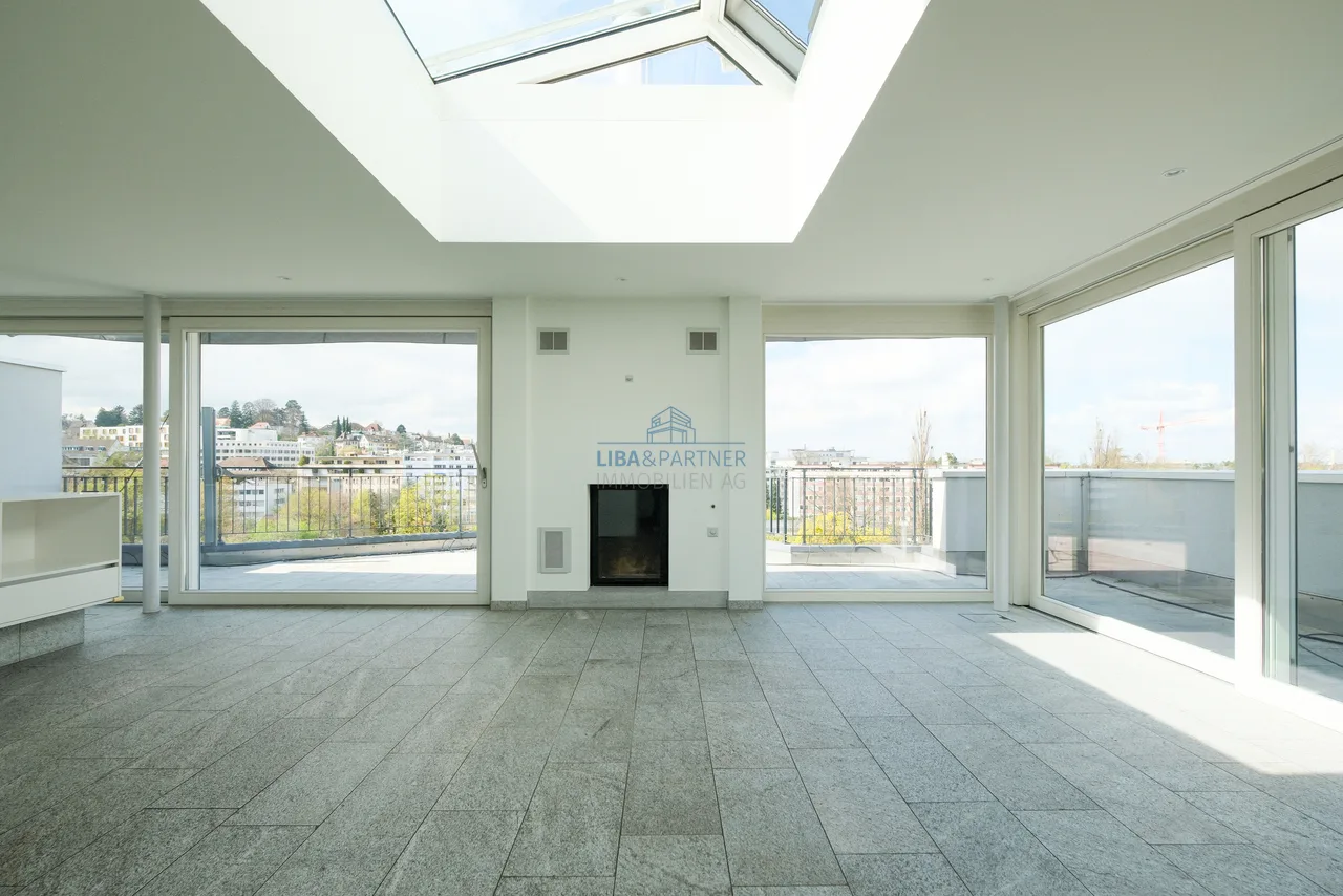 Einzigartiges Wohnen mit unverbaubarer Aussicht über Binningen & Basel