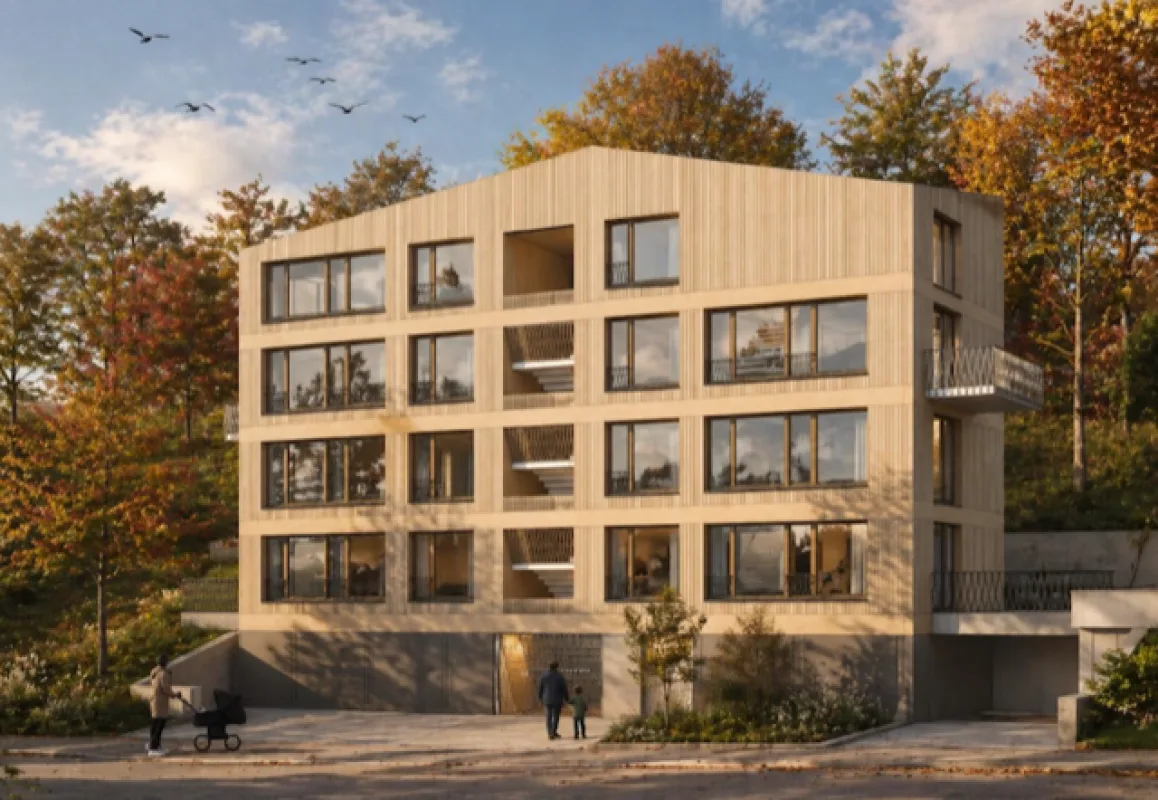 Approved new construction project with 4 duplex apartments - attractive opportunity for buyers