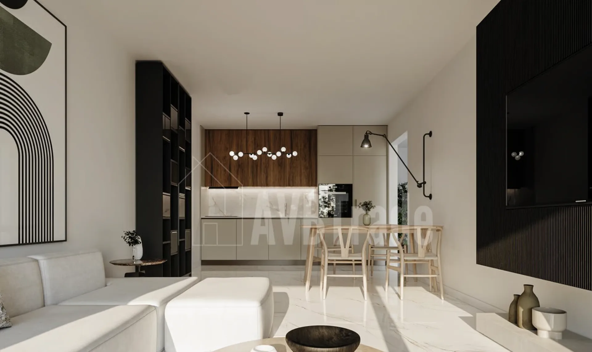 NEUES 2.5-ZIMMER-WOHNUNG MIT GROSER TERRASSE IN LUMINO