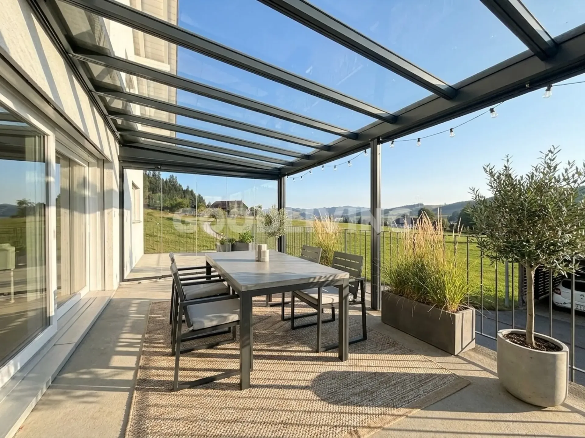 Votre nouveau foyer avec une vue panoramique et un sentiment de vie naturelle