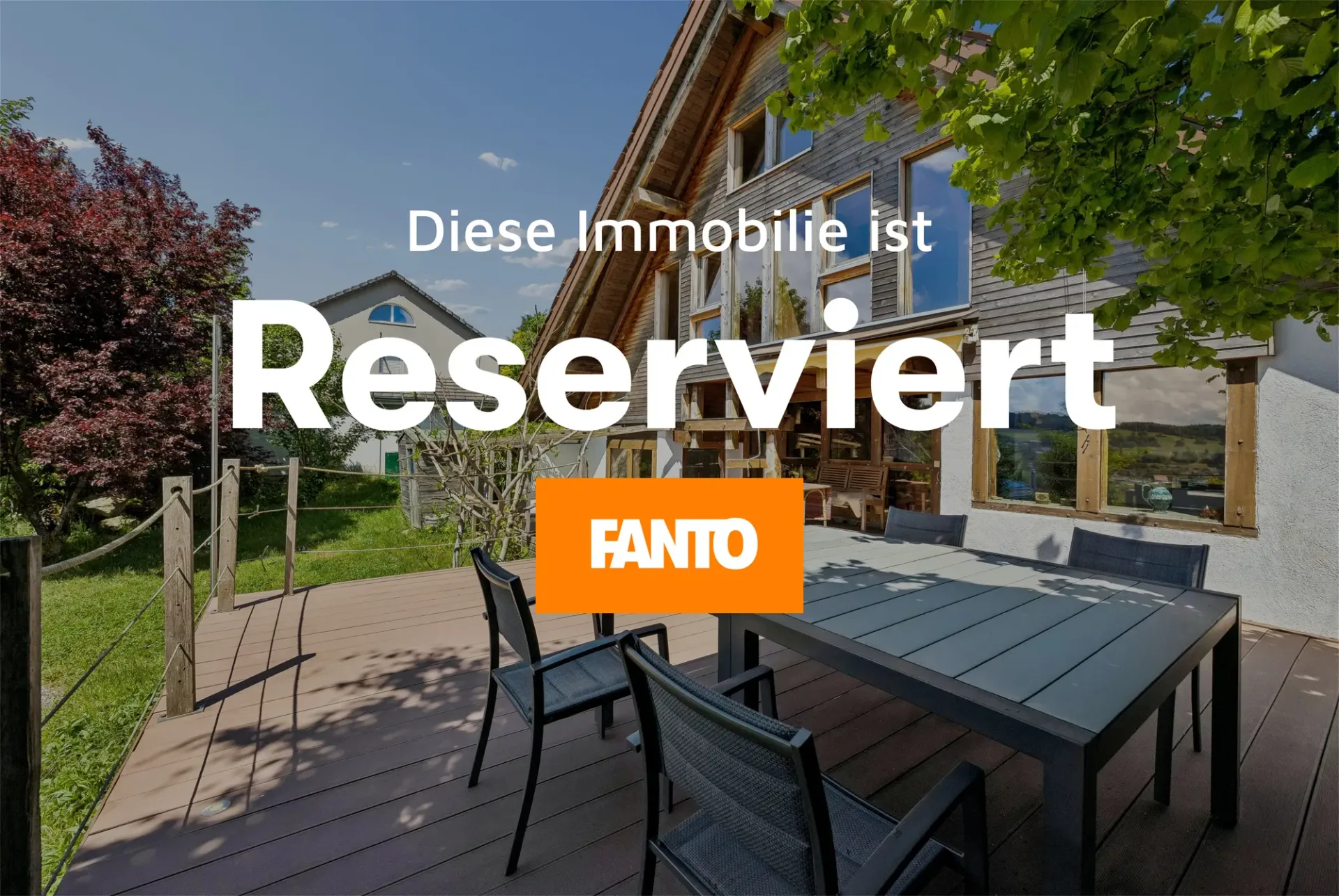 Einfamilienhaus mit grossem Garten, Charakter, Ruhe und herrlicher Fernsicht