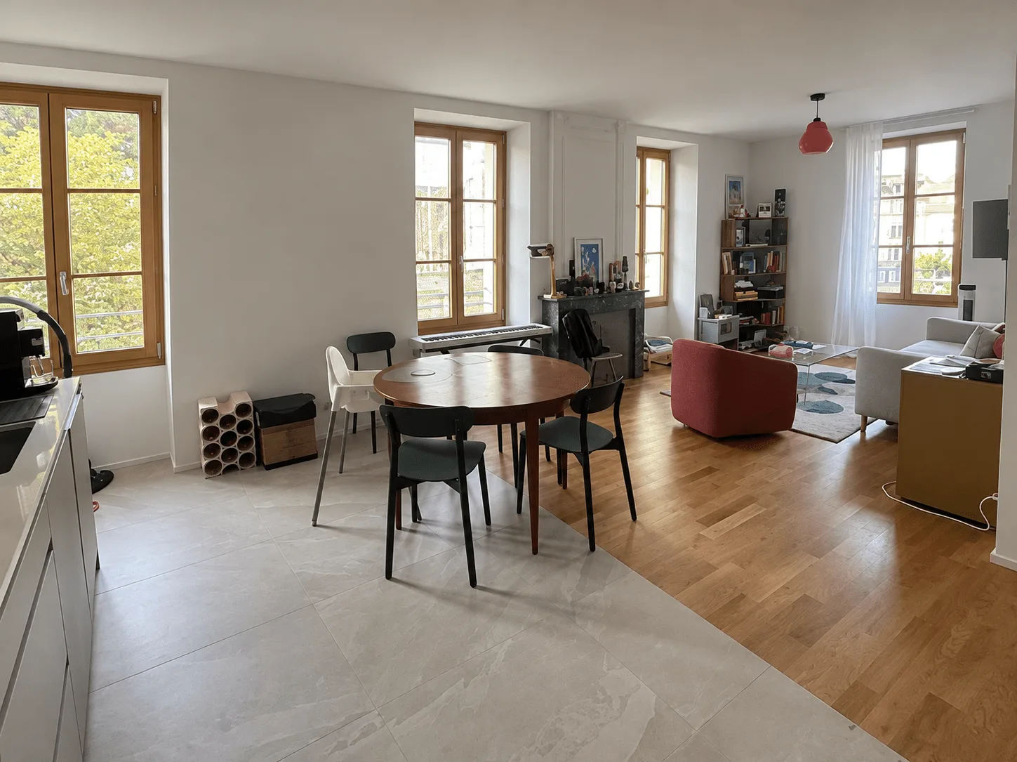 Morges - rue du Bluard 6 - appartement de 3.5 pièces au 2ème étage
