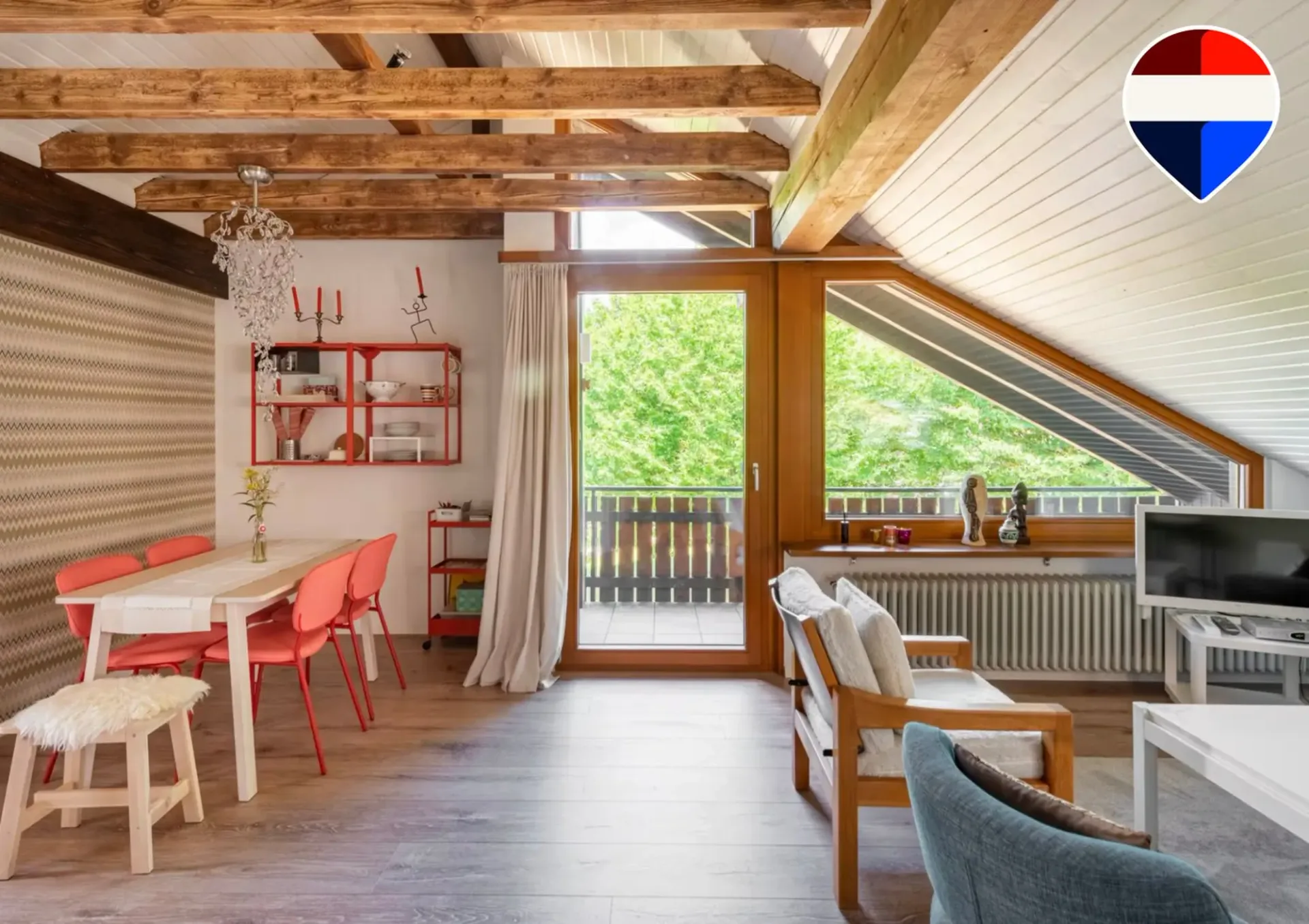 Naturnah wohnen oder Urlaub genießen – gemütliche 3-Zimmer Dachgeschosswohnung in Wehrhalden