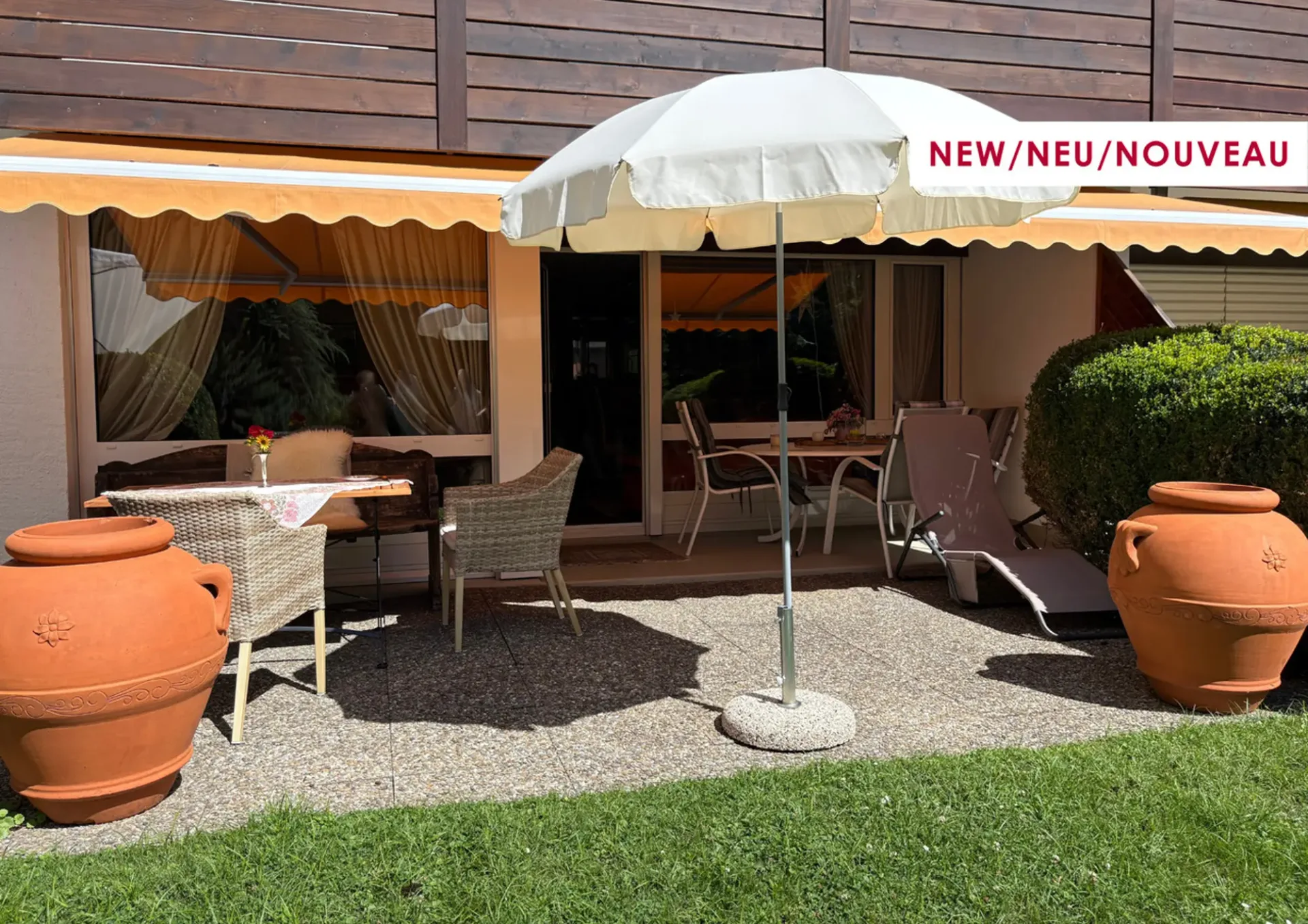Appartement ensoleillé entre Saanen et Gstaad